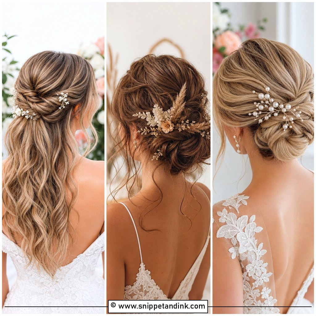 20 Romantic Wedding Hair Updo Ideas for Timeless Brides