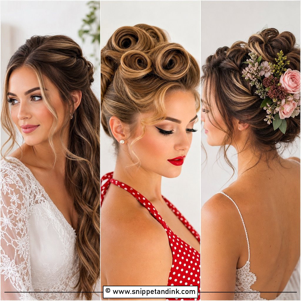 20 Romantic Wedding Hairstyles for Soft Dreamy Bridal Looks
