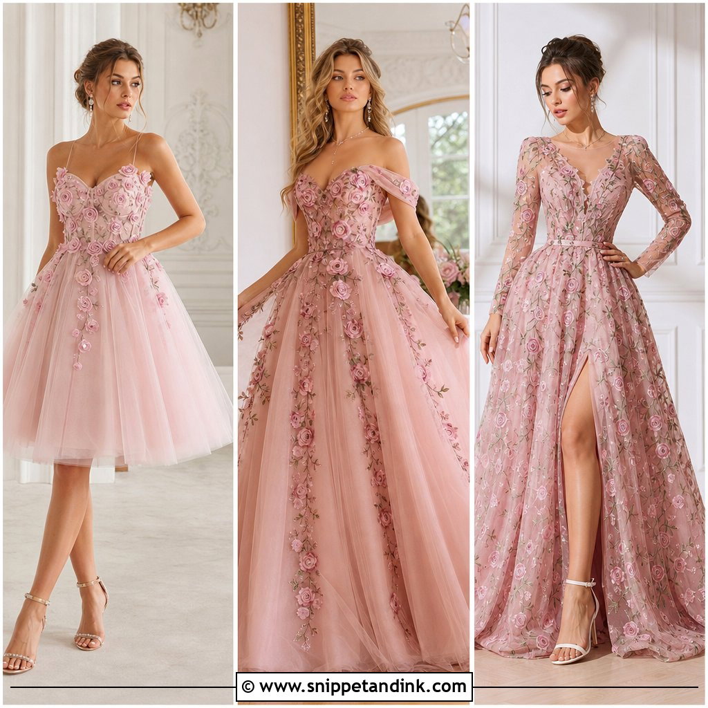 20 Rose Princess Dress Ideas: Enchanting Fairytale Looks
