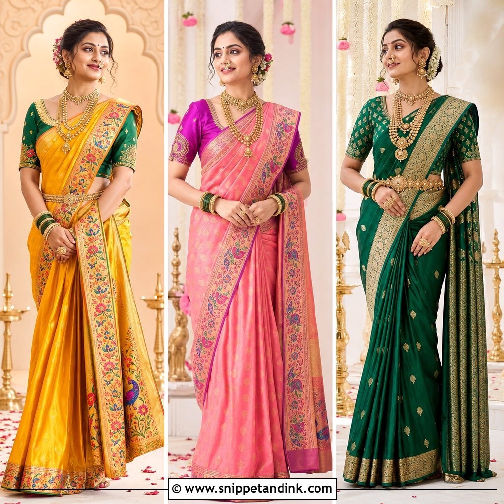 20 Royal Marathi Bride Look Ideas for a Regal Cultural Style