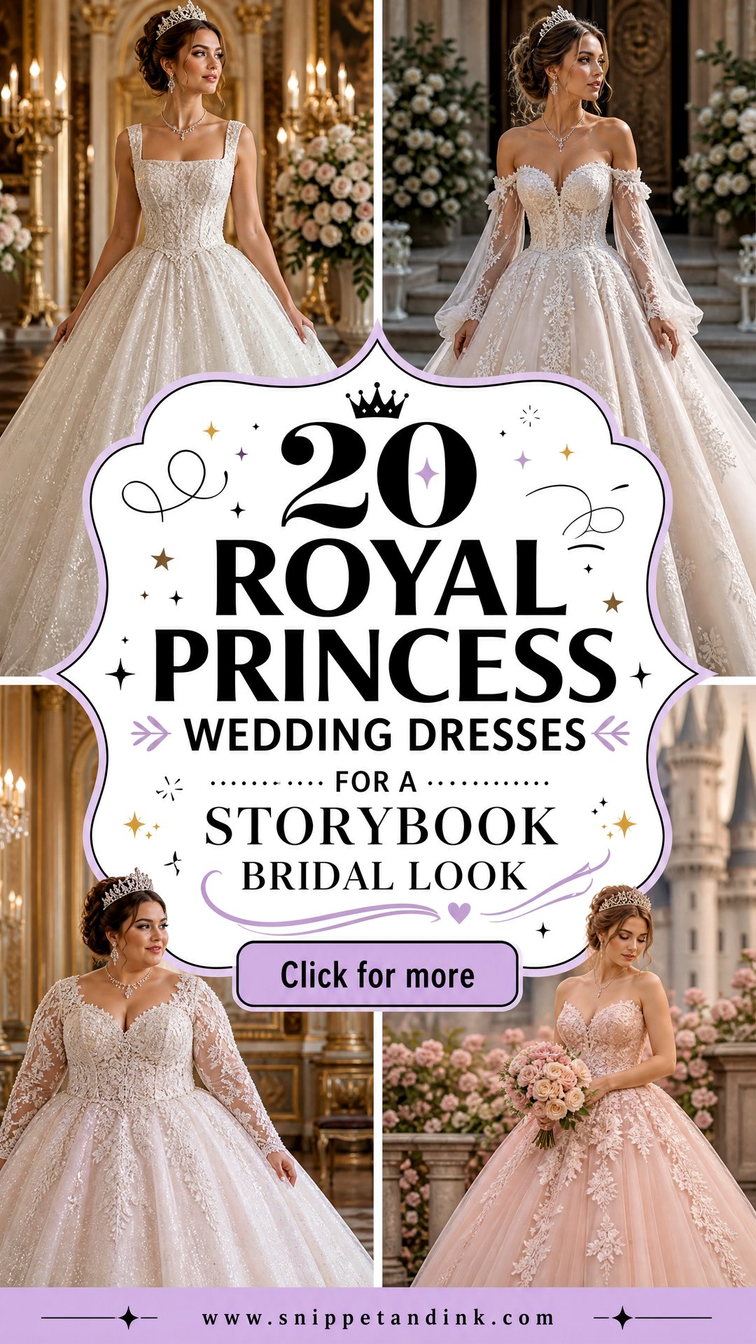 20 Royal Princess Wedding Dresses for a Storybook Bridal Look - 20 Royal Princess Wedding Dresses for a Storybook Bridal Look