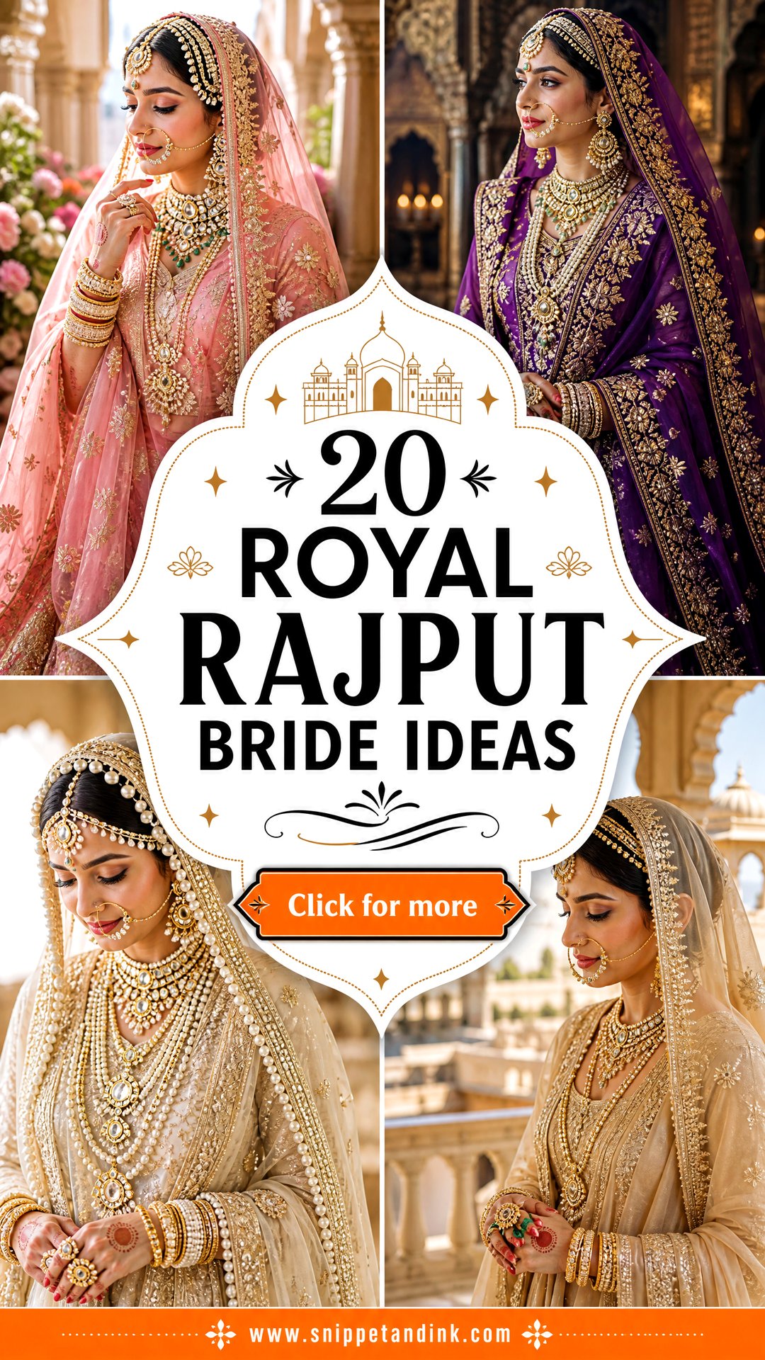 20 Royal Rajput Bride Ideas for a Regal Heritage Wedding - 20 Royal Rajput Bride Ideas for a Regal Heritage Wedding