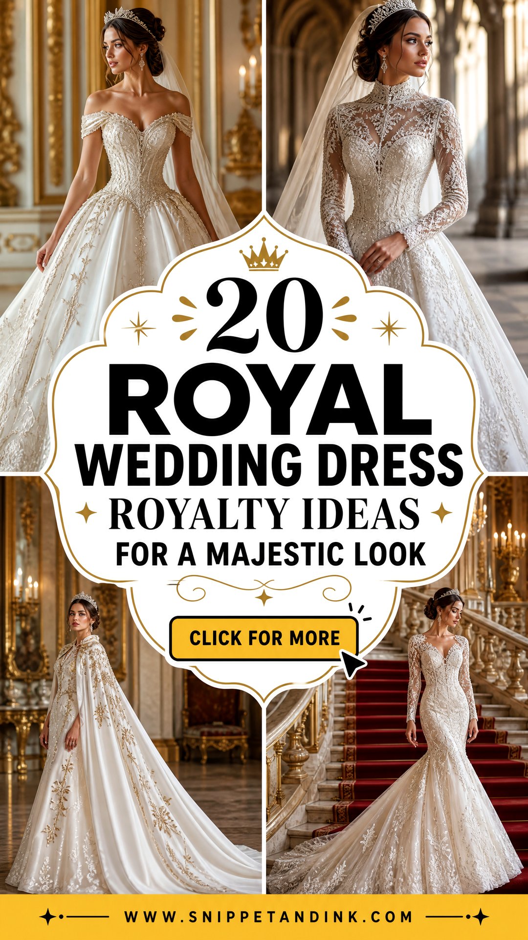 20 Royal Wedding Dress Royalty Ideas for a Majestic Look - 20 Royal Wedding Dress Royalty Ideas for a Majestic Look