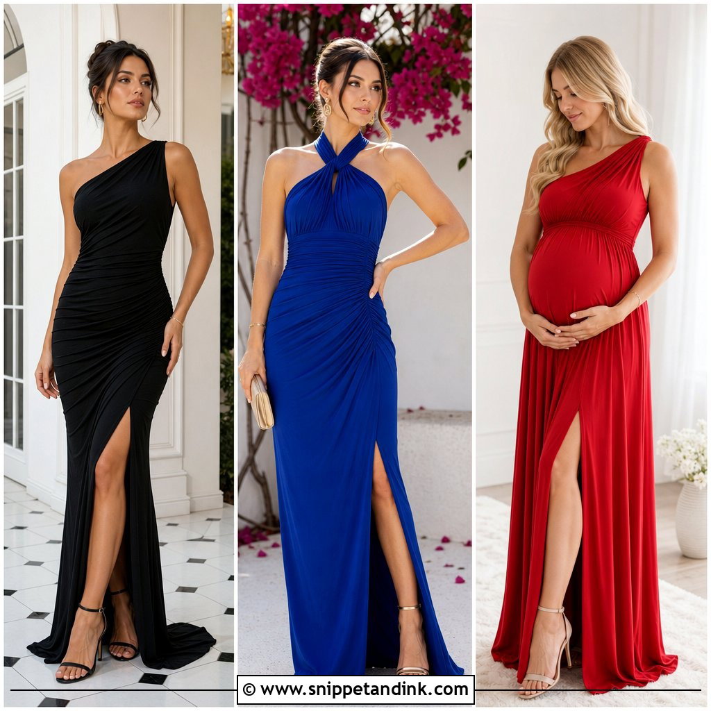 20 Ruched Gown Ideas for a Chic, Figure-Flattering Look