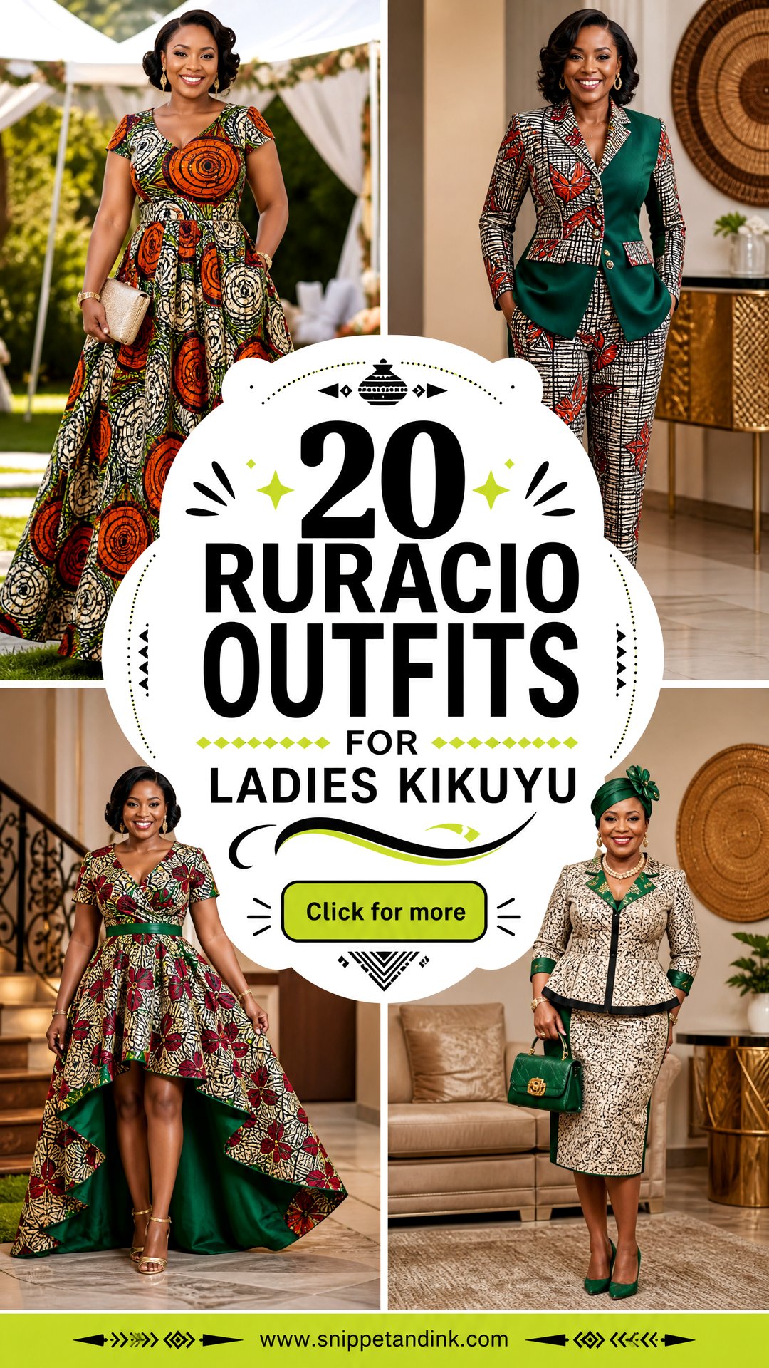 20 Ruracio Outfits for Ladies Kikuyu to Celebrate in Style - 20 Ruracio Outfits for Ladies Kikuyu to Celebrate in Style