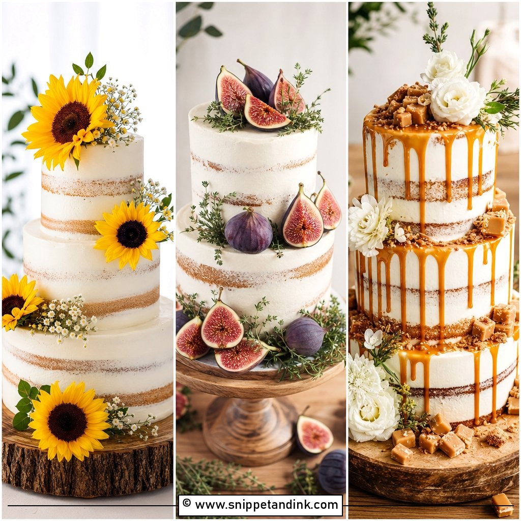 20 Rustic Wedding Cake Ideas for a Warm Country Vibe Today