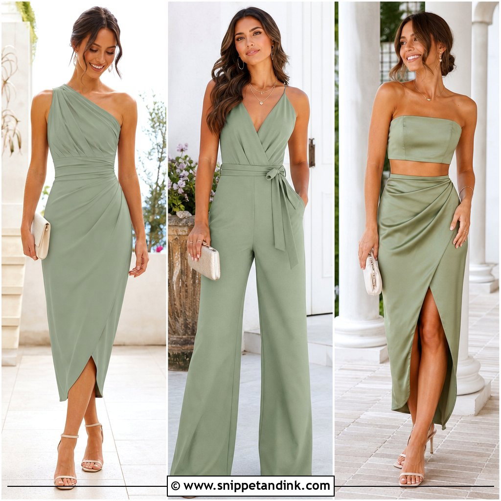 20 Sage Green Wedding Outfit Ideas: Fresh Looks for Modern Guests
