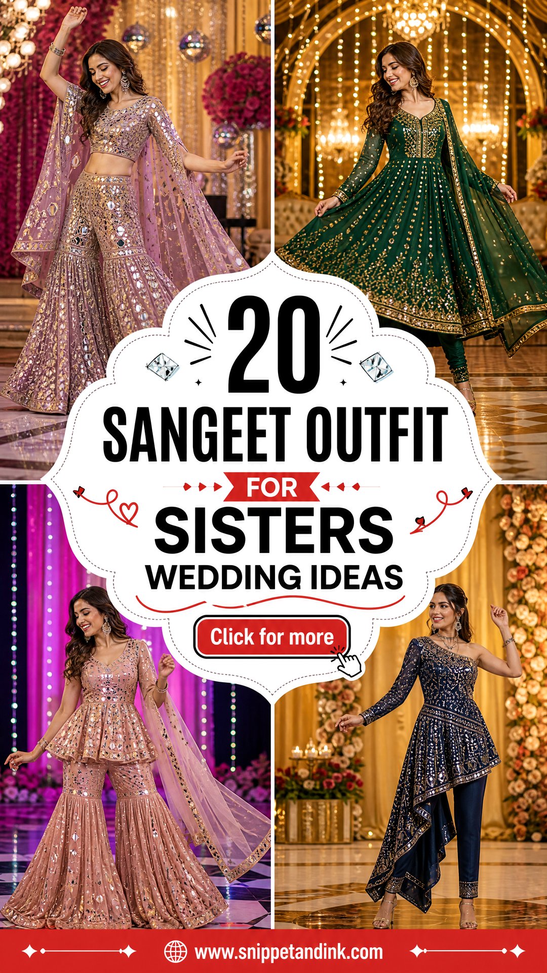 20 Sangeet Outfit for Sisters Wedding Ideas Festive Style Picks - 20 Sangeet Outfit for Sisters Wedding Ideas: Festive Style Picks
