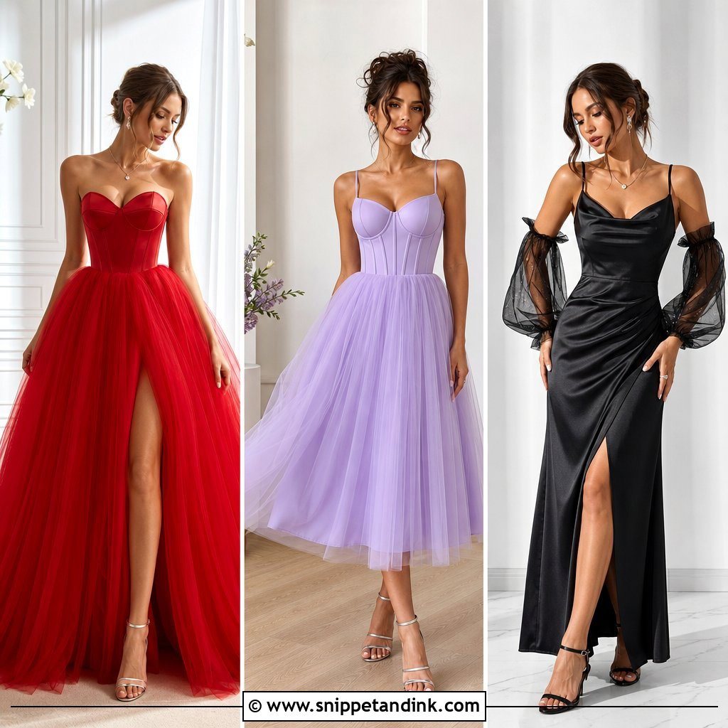 20 Satin and Tulle Dress Ideas: Dreamy Formal Looks to Love