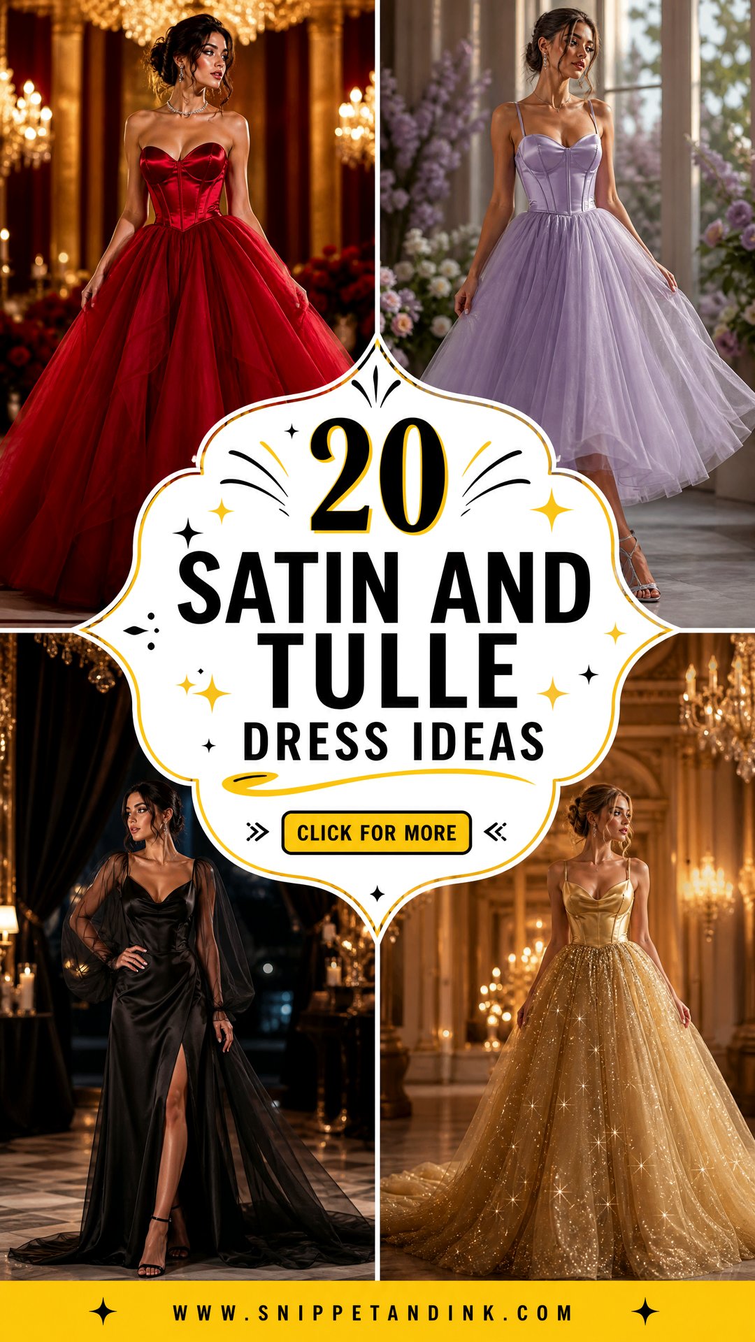 20 Satin and Tulle Dress Ideas Dreamy Formal Looks to Love - 20 Satin and Tulle Dress Ideas: Dreamy Formal Looks to Love