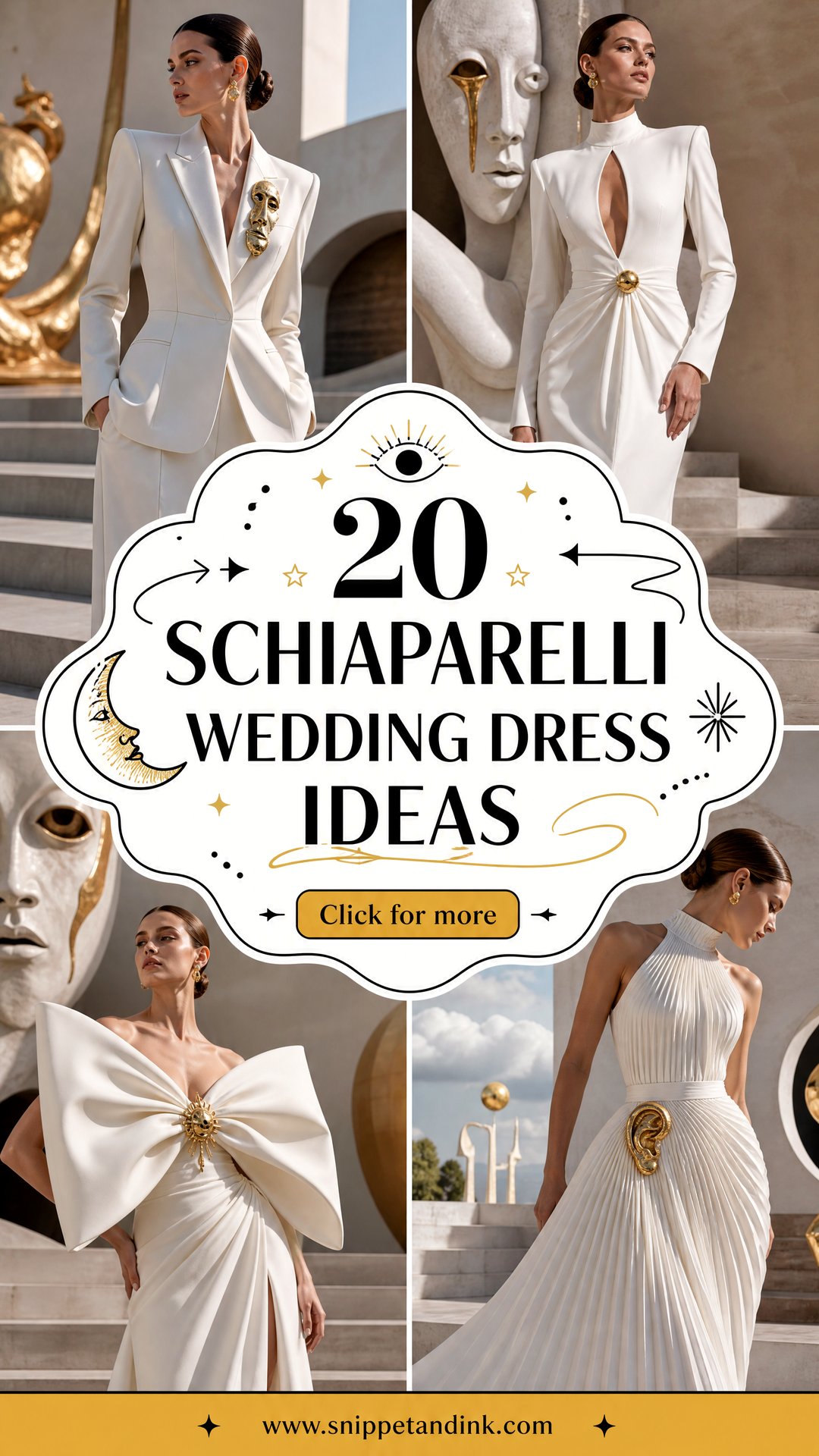 20 Schiaparelli Wedding Dress Ideas for Bold Couture Brides - 20 Schiaparelli Wedding Dress Ideas for Bold Couture Brides