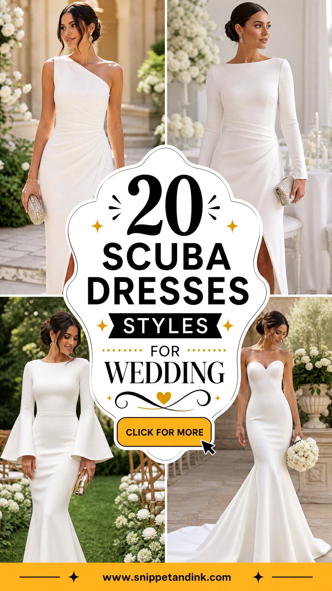 20 Scuba Dresses Styles for Wedding Elegant Guest Looks - 20 Scuba Dresses Styles for Wedding: Elegant Guest Looks