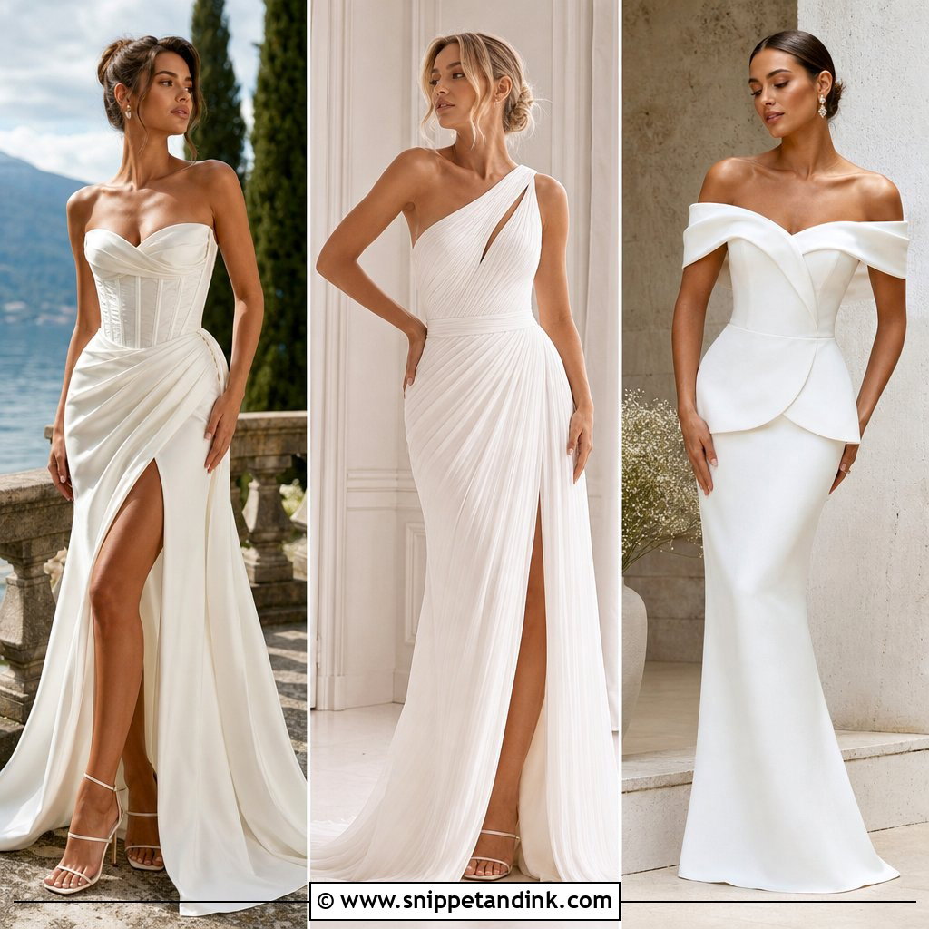 20 Sculptural Wedding Dress Ideas for Art-Loving Modern Brides