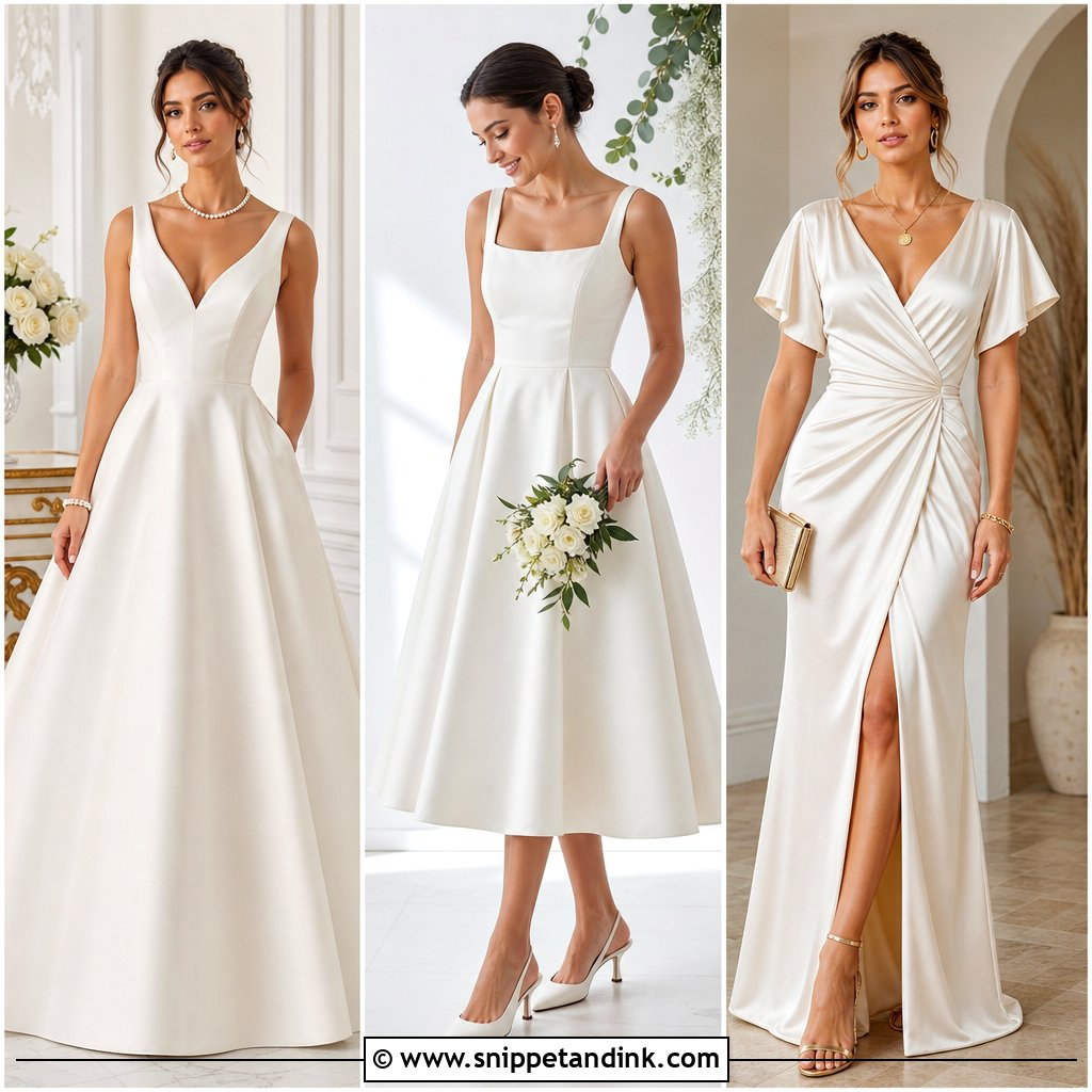 20 Second Marriage Wedding Dresses for a Confident New Chapter
