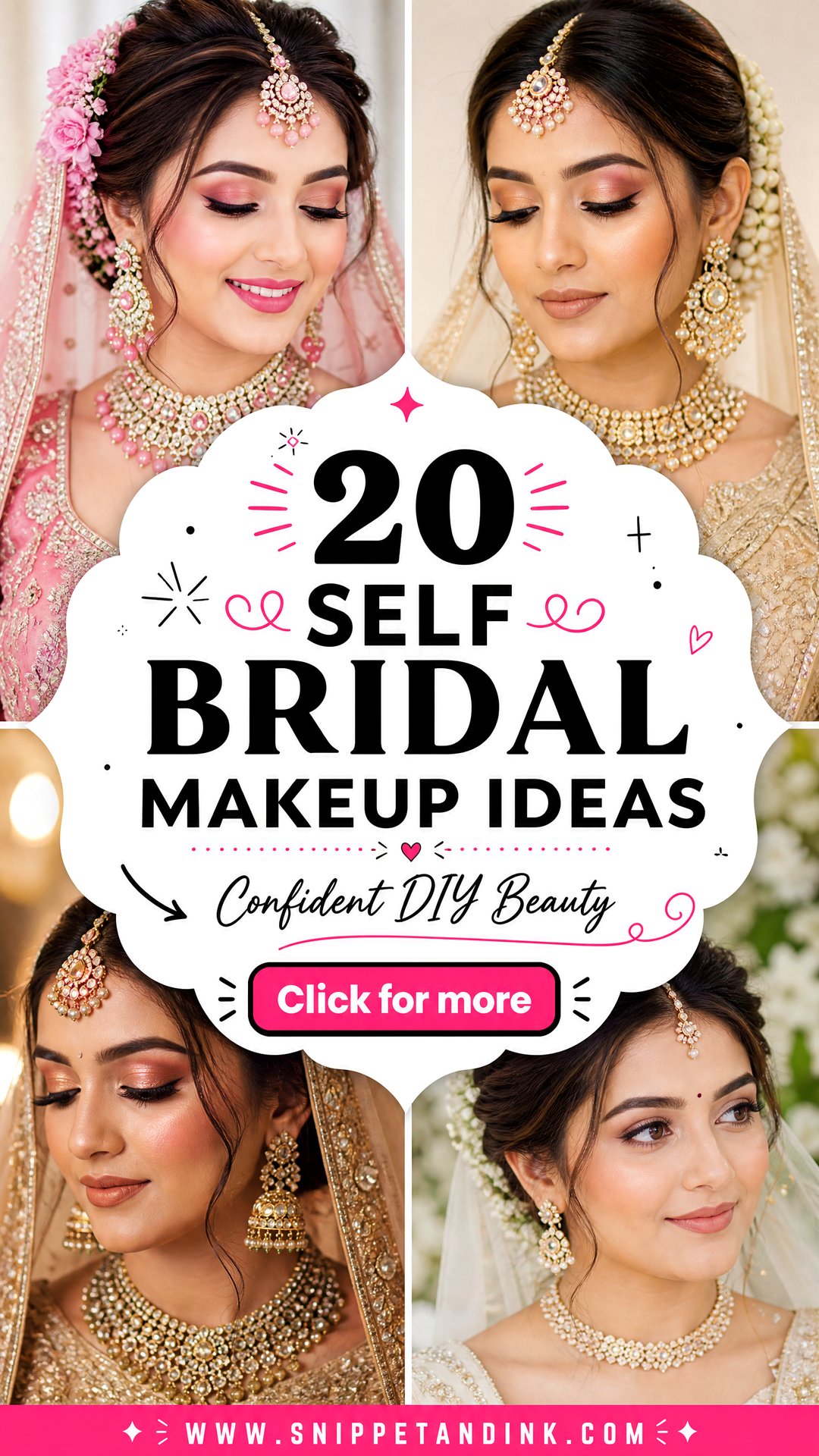 20 Self Bridal Makeup Ideas for a Confident DIY Look - 20 Self Bridal Makeup Ideas for a Confident DIY Look