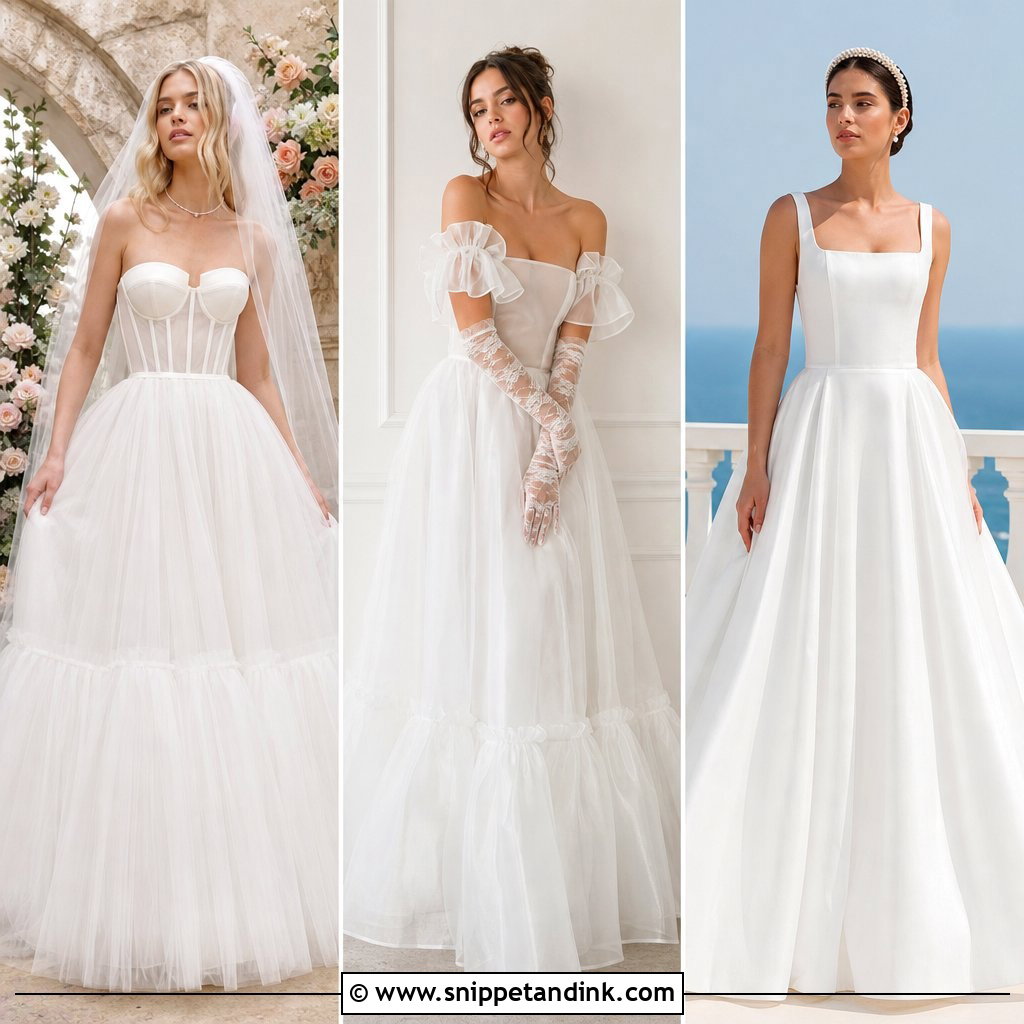 20 Selkie Wedding Dress Ideas for a Dreamy Bridal Look to Love