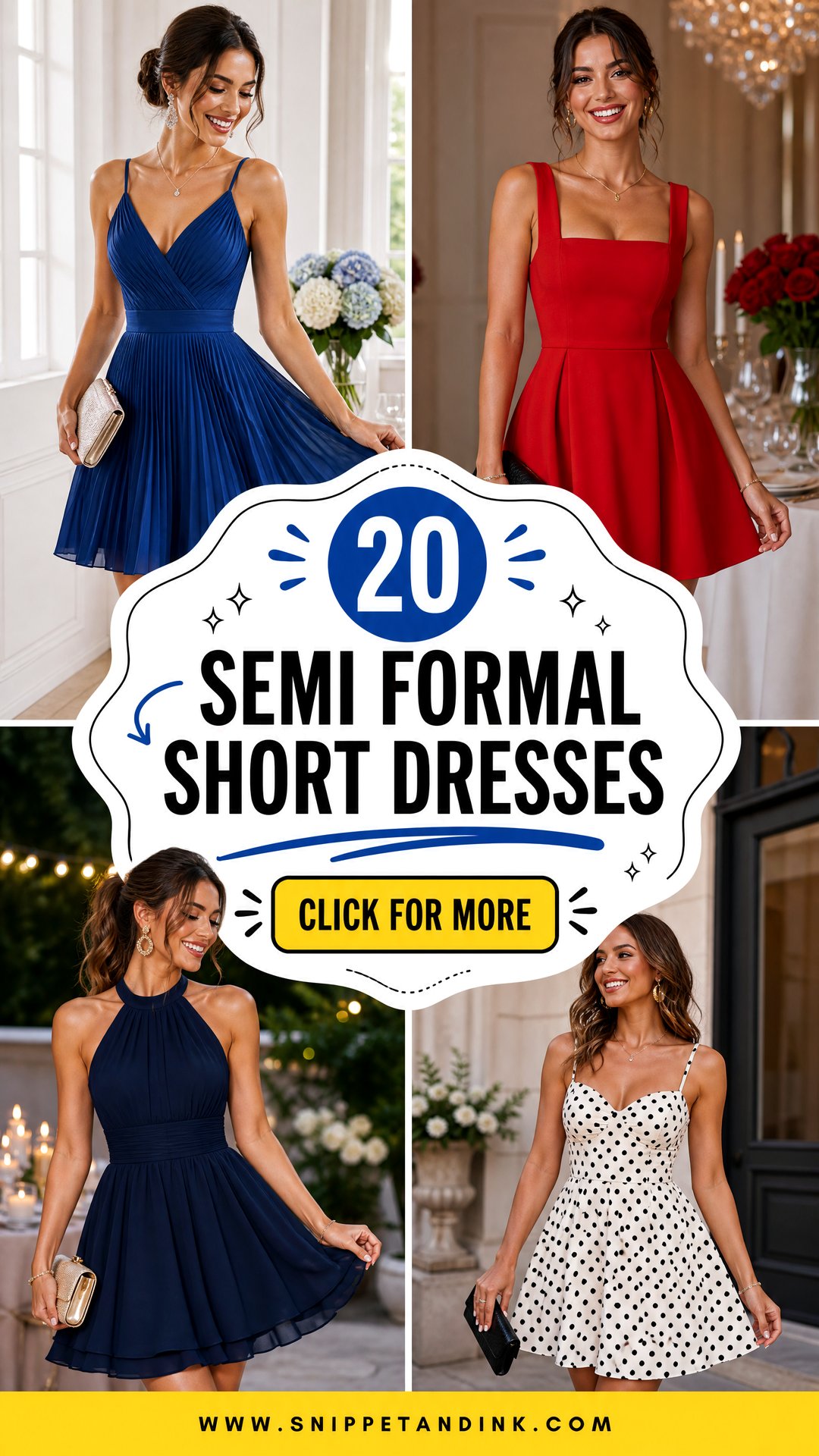 20 Semi Formal Short Dresses for Effortless Event Style - 20 Semi Formal Short Dresses for Effortless Event Style