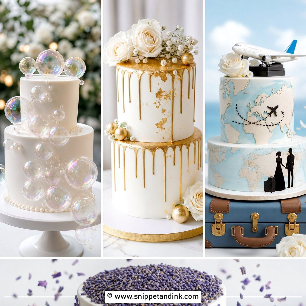 20 Send Off Cake Ideas for Wedding Farewell Moments
