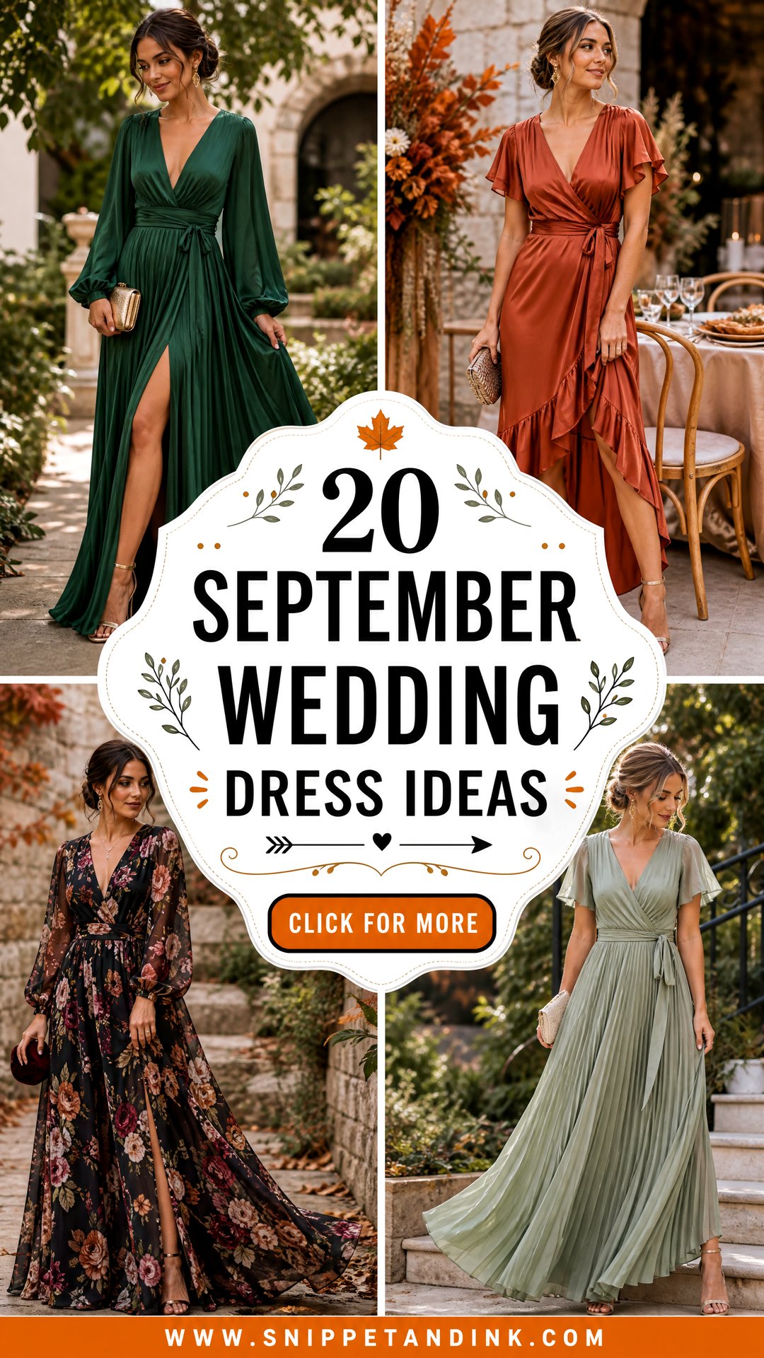 20 September Wedding Dress Ideas for Romantic Fall Brides - 20 September Wedding Dress Ideas for Romantic Fall Brides