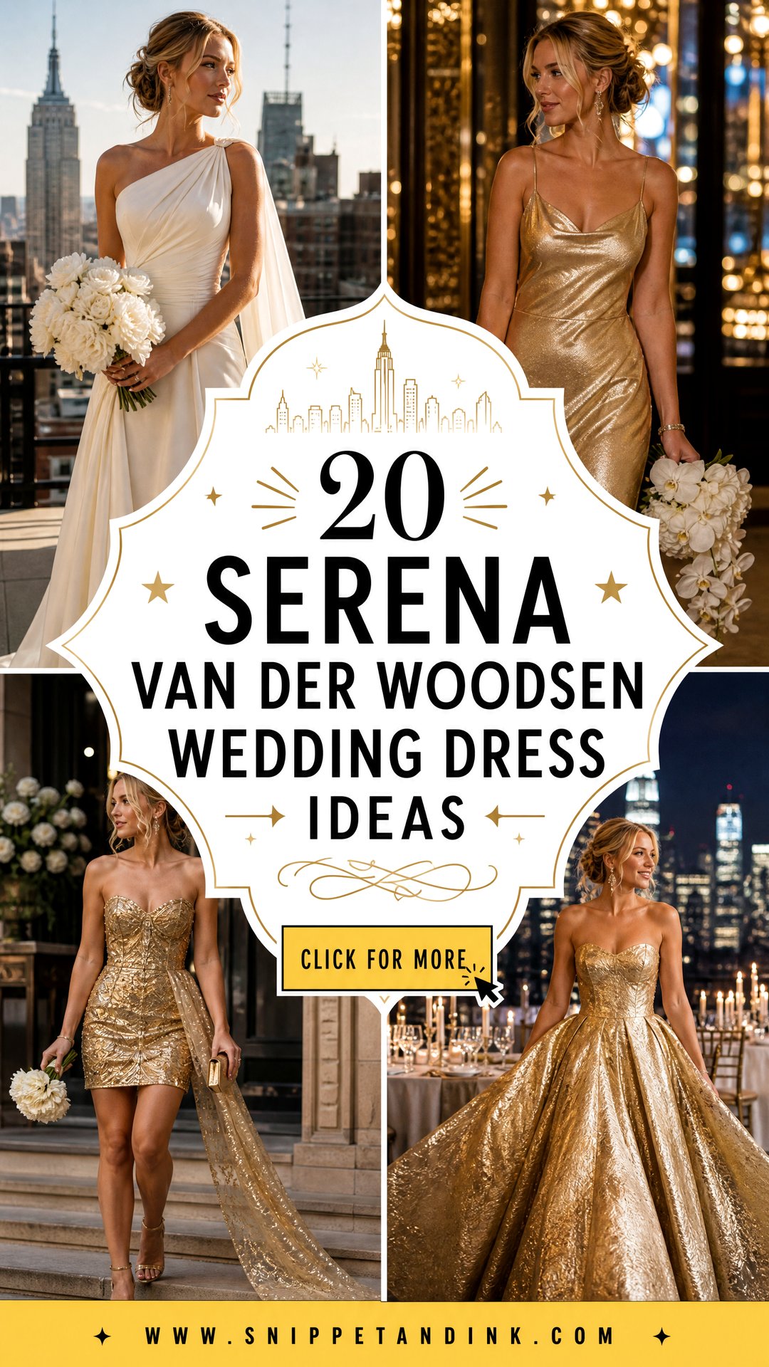 20 Serena Van Der Woodsen Wedding Dress Ideas for Chic Brides - 20 Serena Van Der Woodsen Wedding Dress Ideas for Chic Brides