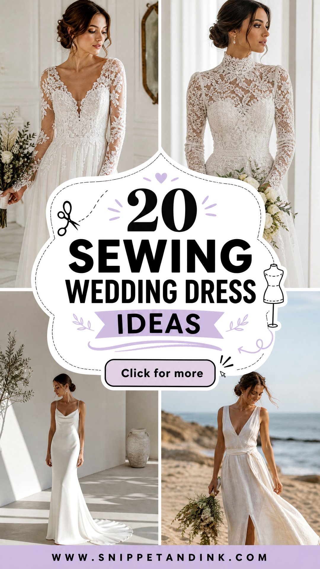 20 Sewing Wedding Dress Ideas for DIY Brides Ready to Create - 20 Sewing Wedding Dress Ideas for DIY Brides Ready to Create