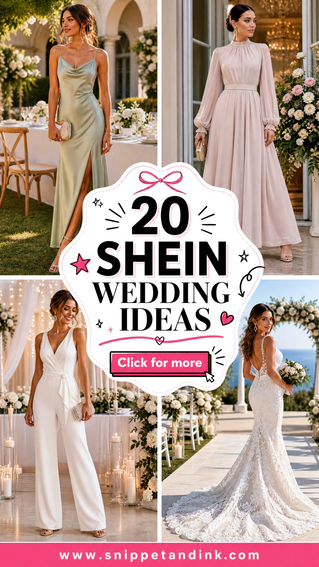 20 Shein Wedding Ideas for Stylish Celebrations on a Smart Budget - 20 Shein Wedding Ideas for Stylish Celebrations on a Smart Budget
