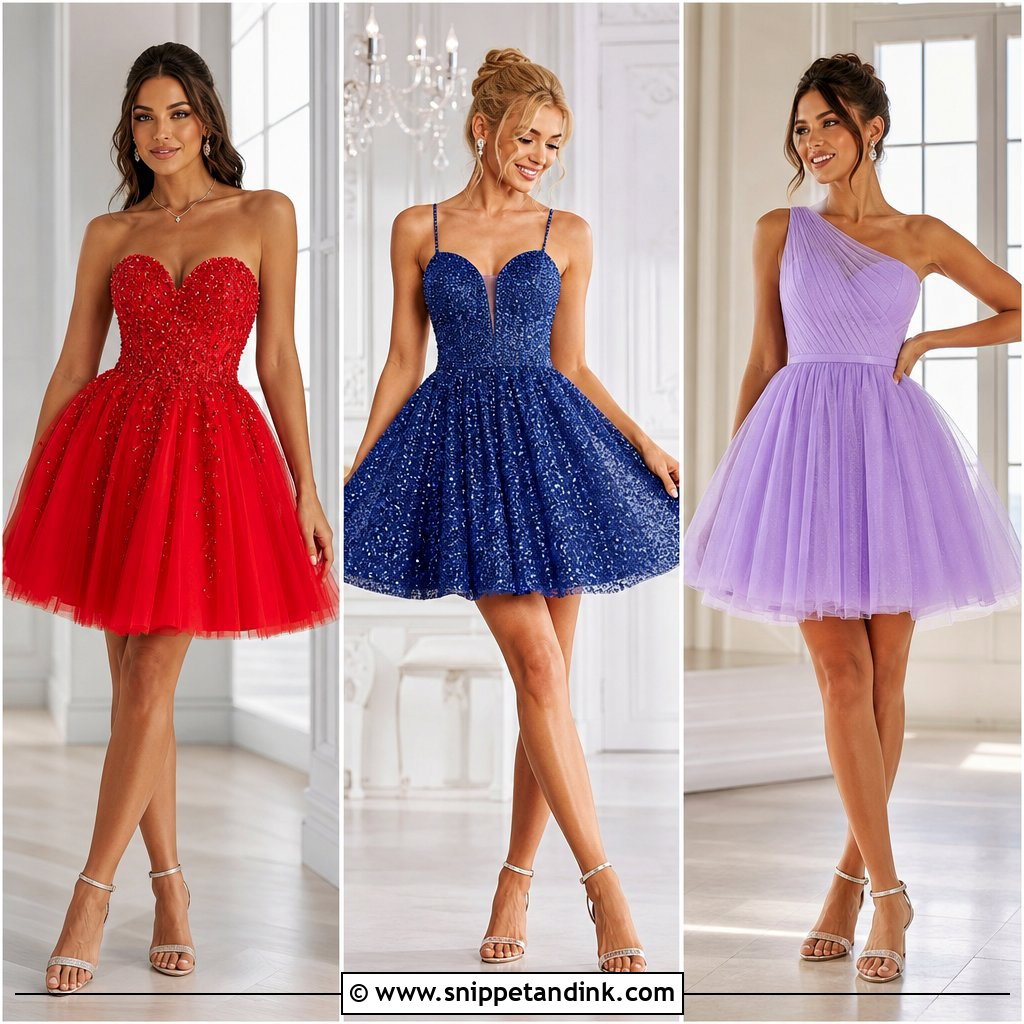 20 Short Ball Gowns for Chic Prom, Wedding, and Party Style