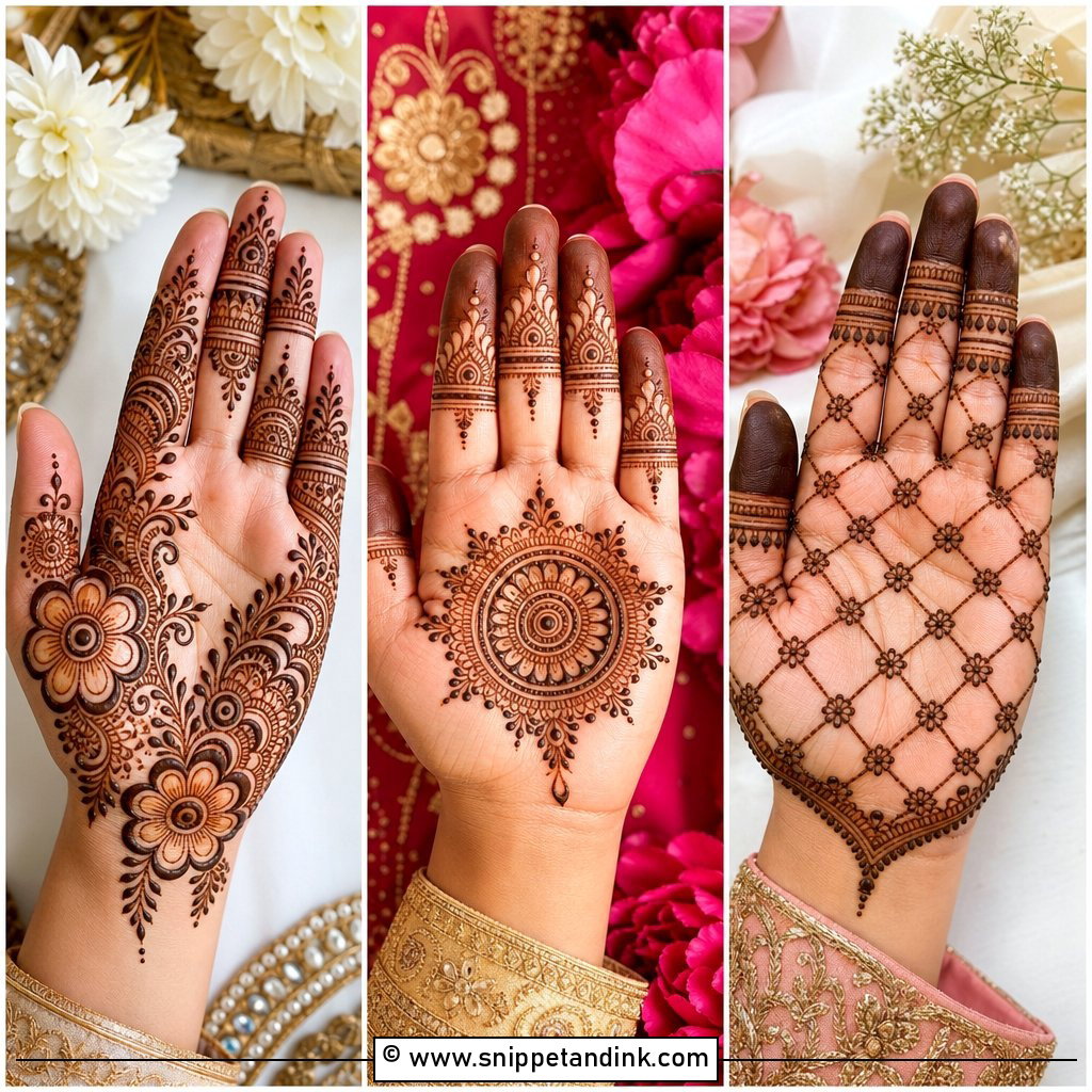 20 Short Bridal Mehndi Designs Simple Ideas for Brides