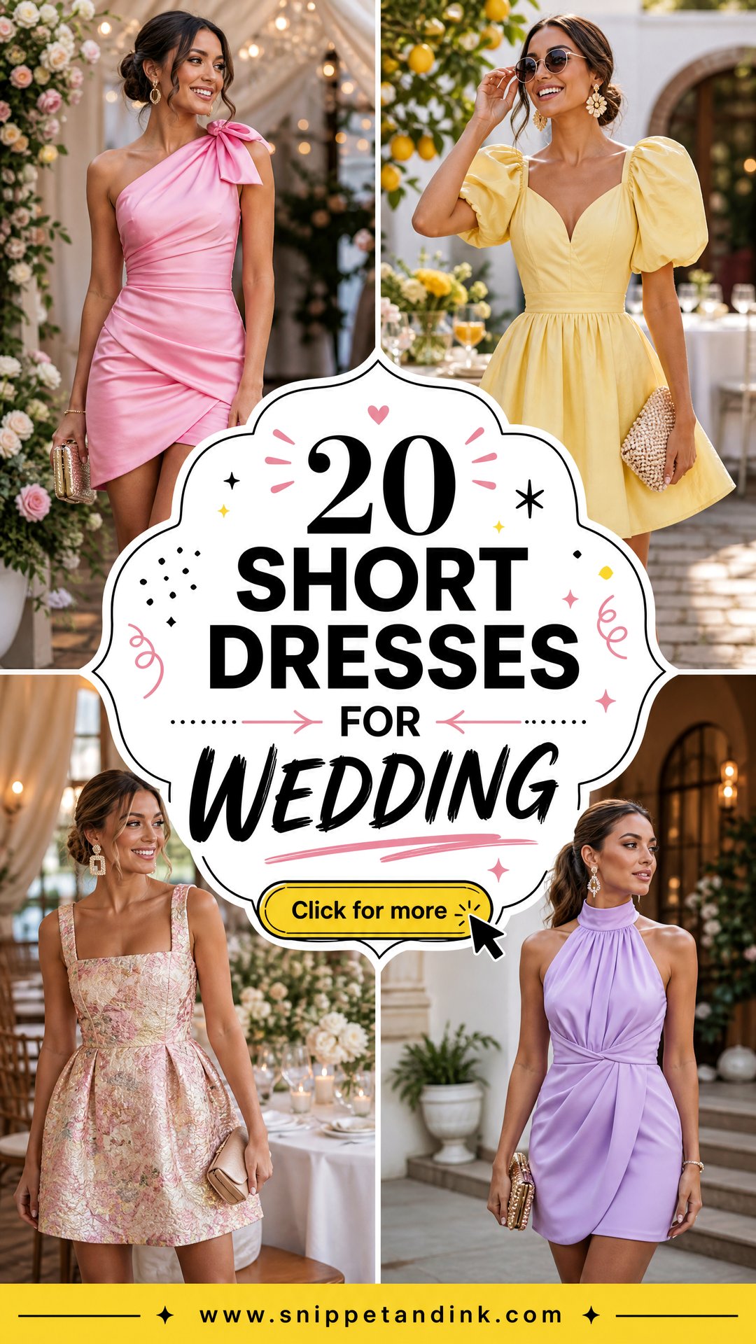 20 Short Dresses for Wedding Chic Guest Looks for Every Season - 20 Short Dresses for Wedding: Chic Guest Looks for Every Season