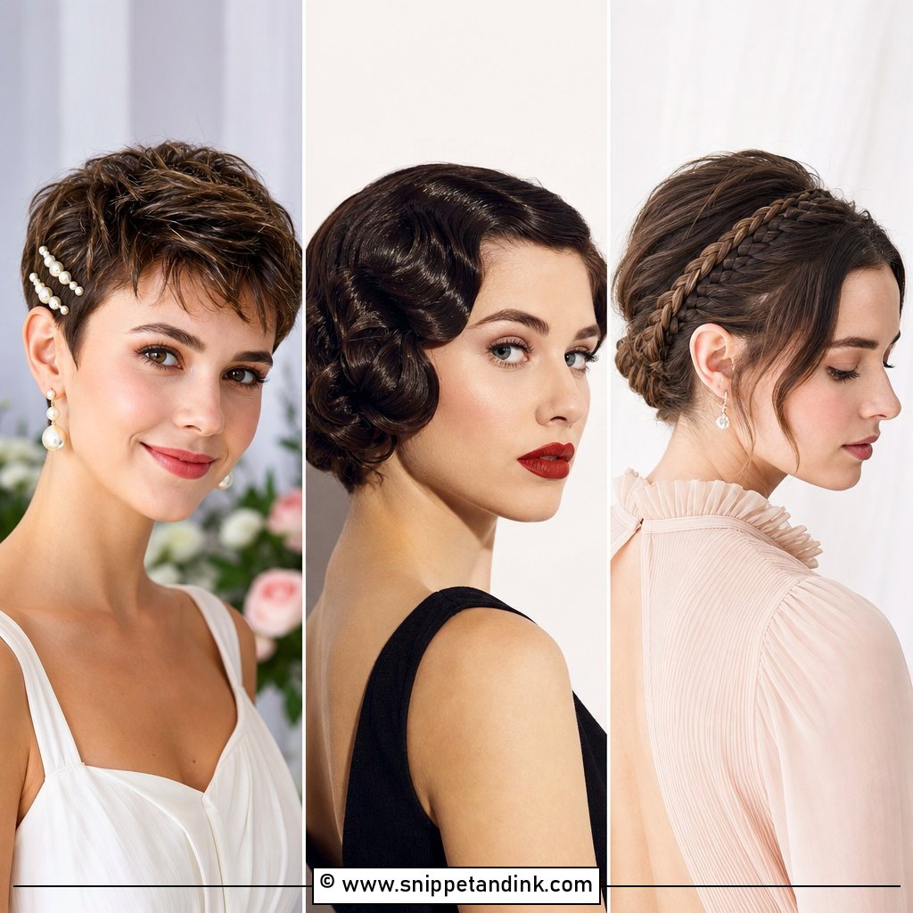 20 Short Hair Dos for Wedding Ideas Elegant Looks to Try