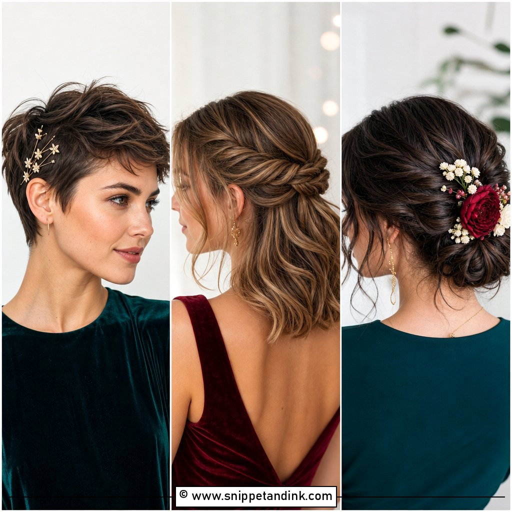 20 Short Hair Maid of Honor Hairstyles Elegant Looks to Love