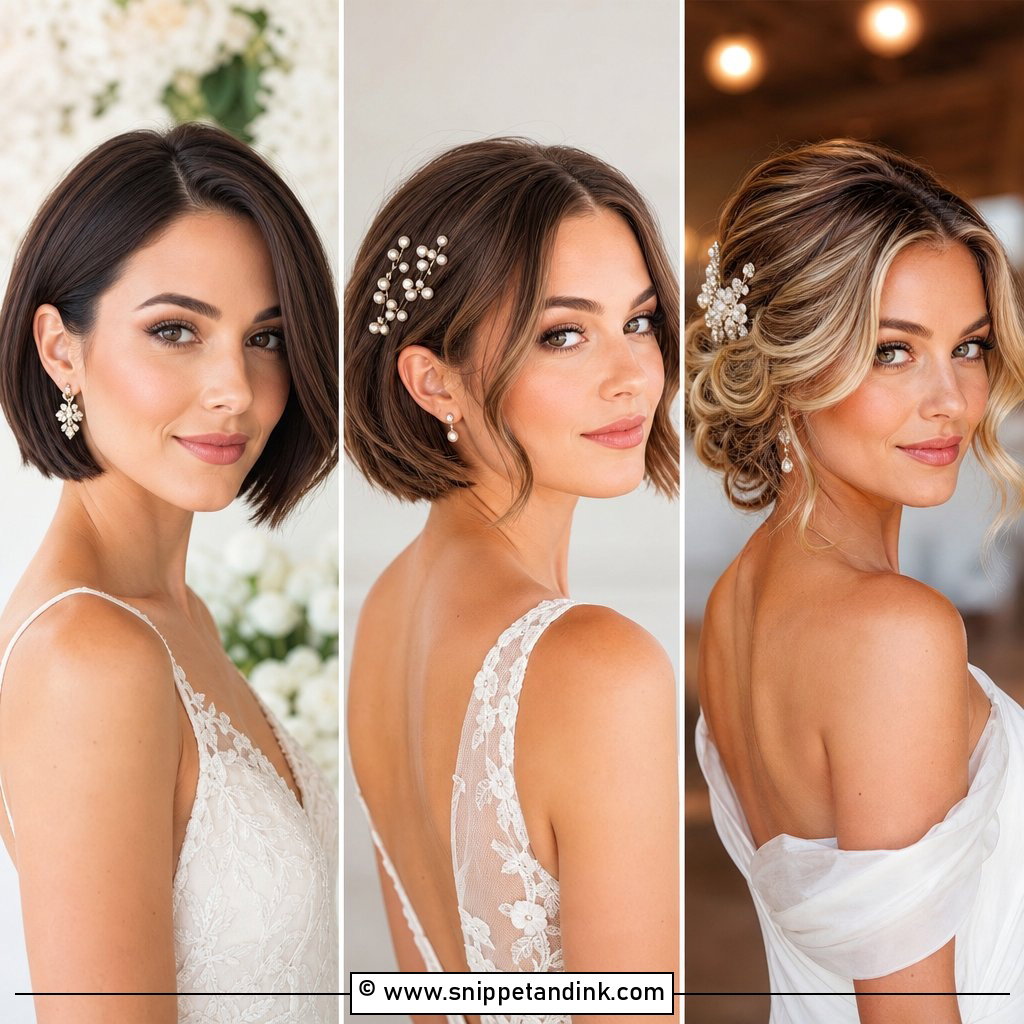 20 Short Hair Styles for a Wedding for Chic Guest Looks