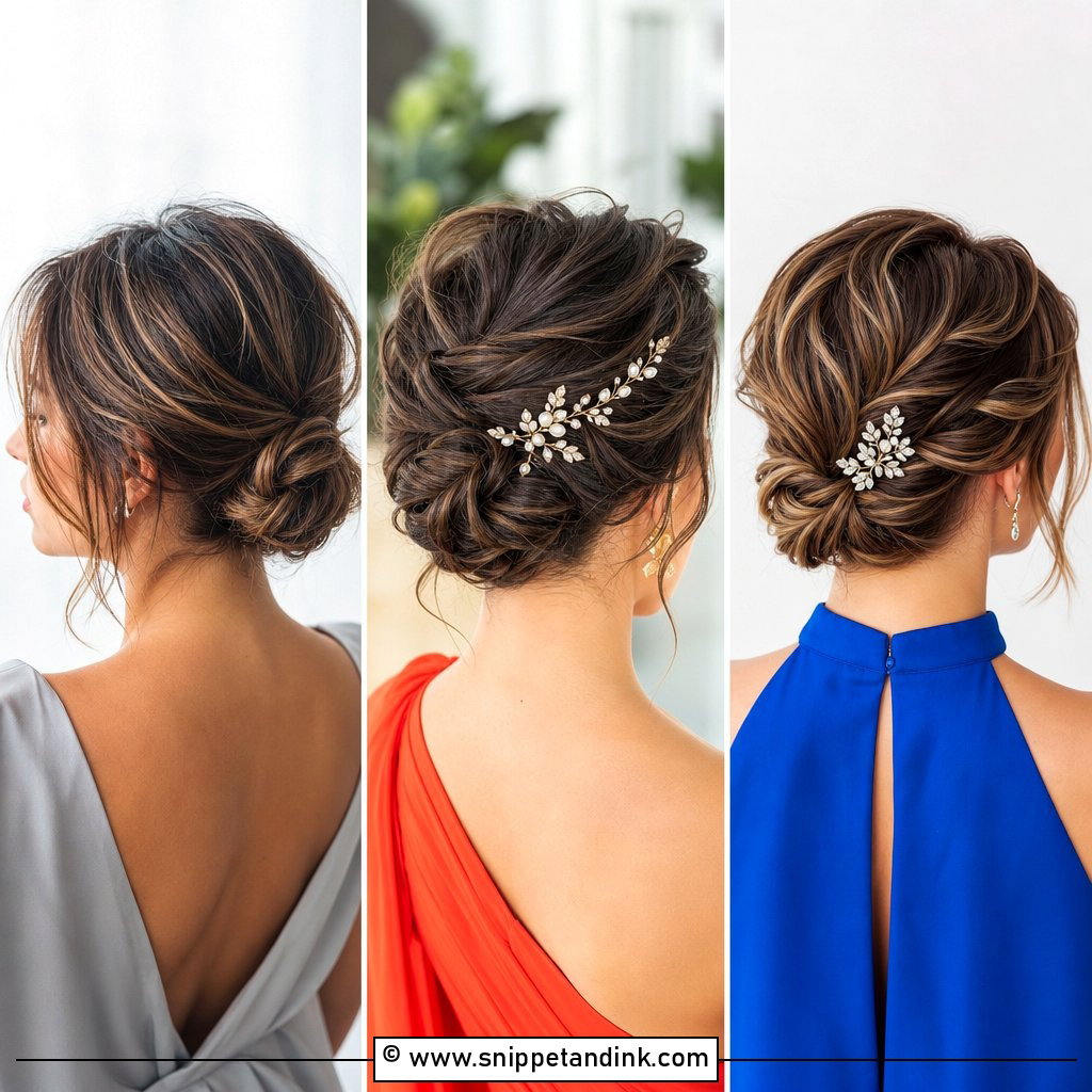 20 Short Hair Updo for Wedding Ideas for Chic Brides