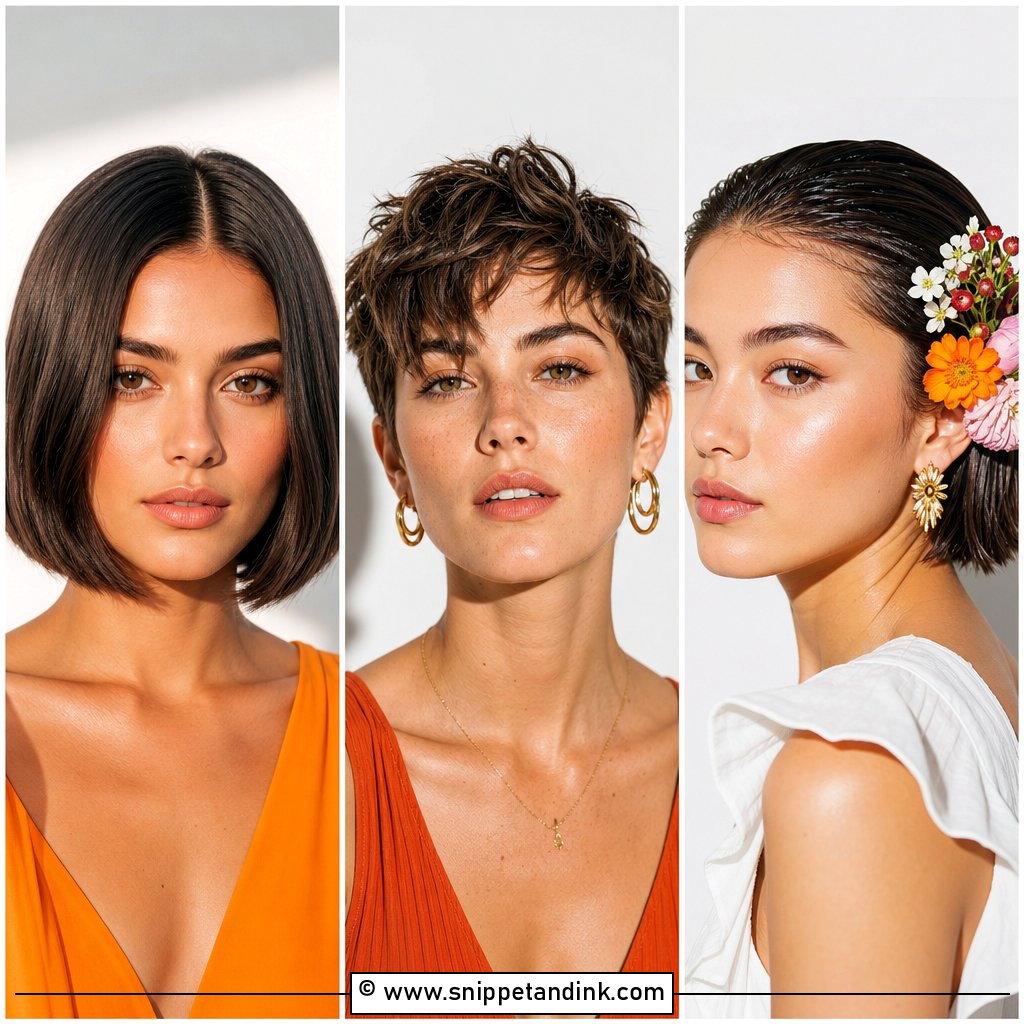 20 Short Hairdos for Wedding Elegant Looks for Brides