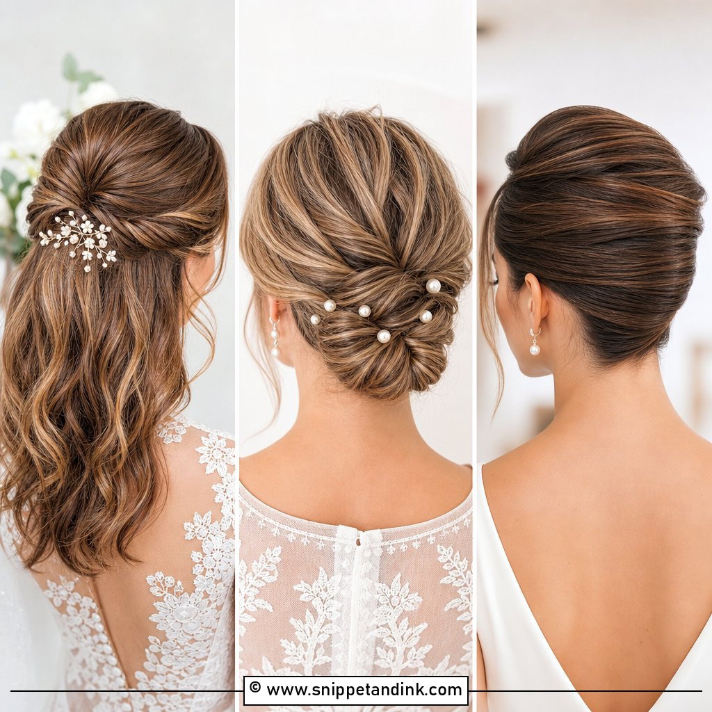 20 Shoulder Length Hair Wedding Styles for Elegant Guests