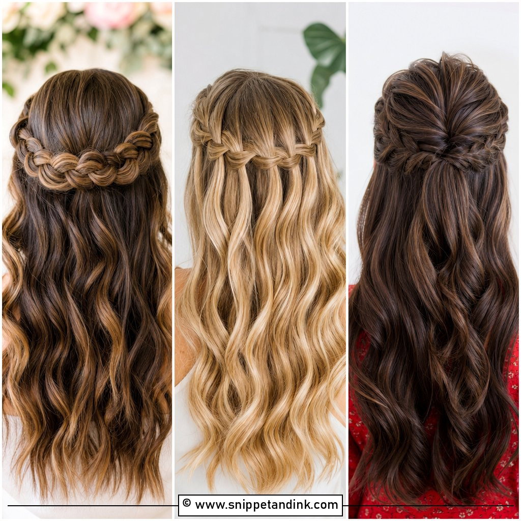 20 Shoulder Length Half-Up Half-Down Wedding Hair Ideas To Love
