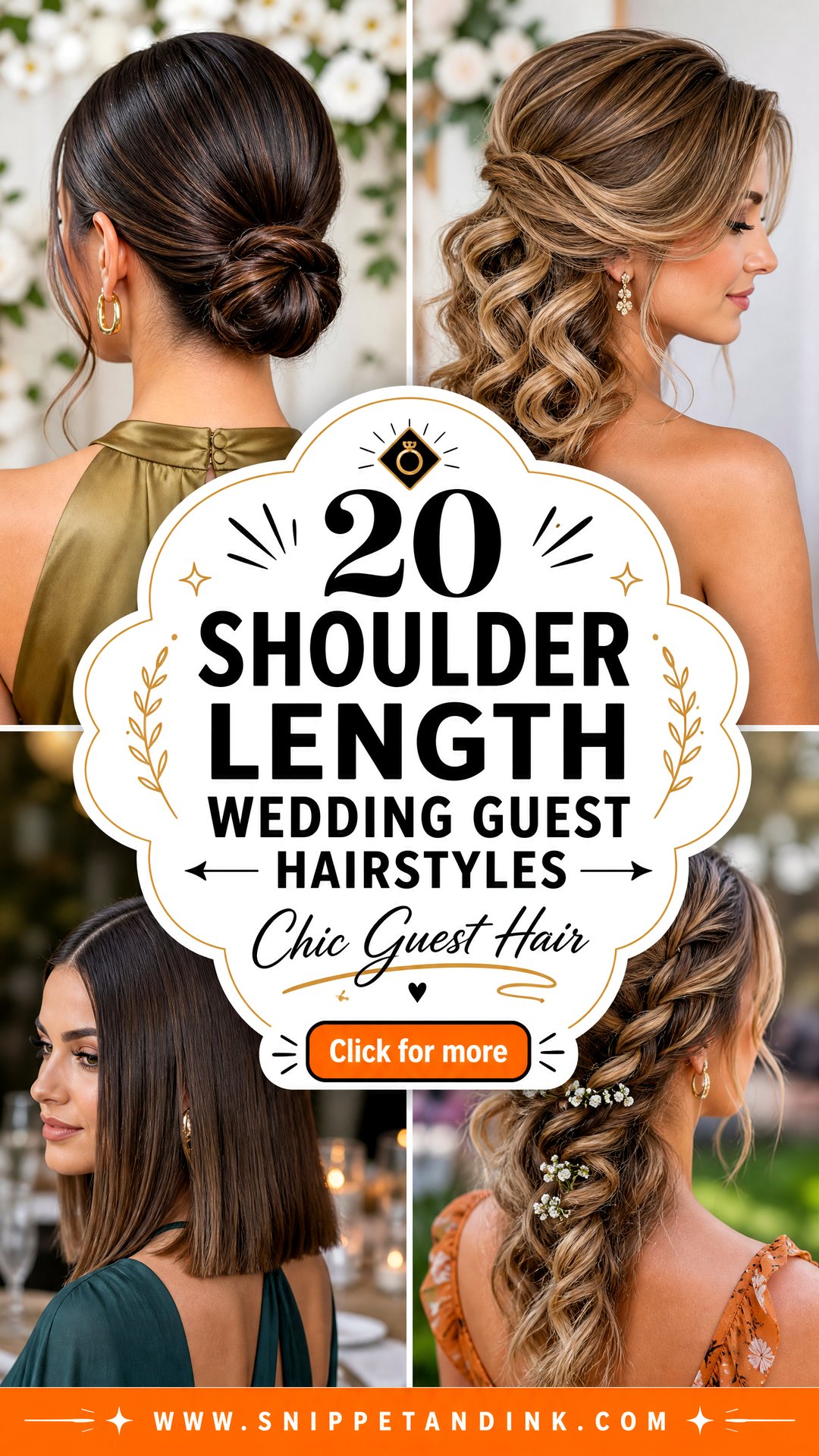 20 Shoulder Length Wedding Guest Hairstyles That Feel Chic - 20 Shoulder Length Wedding Guest Hairstyles That Feel Chic
