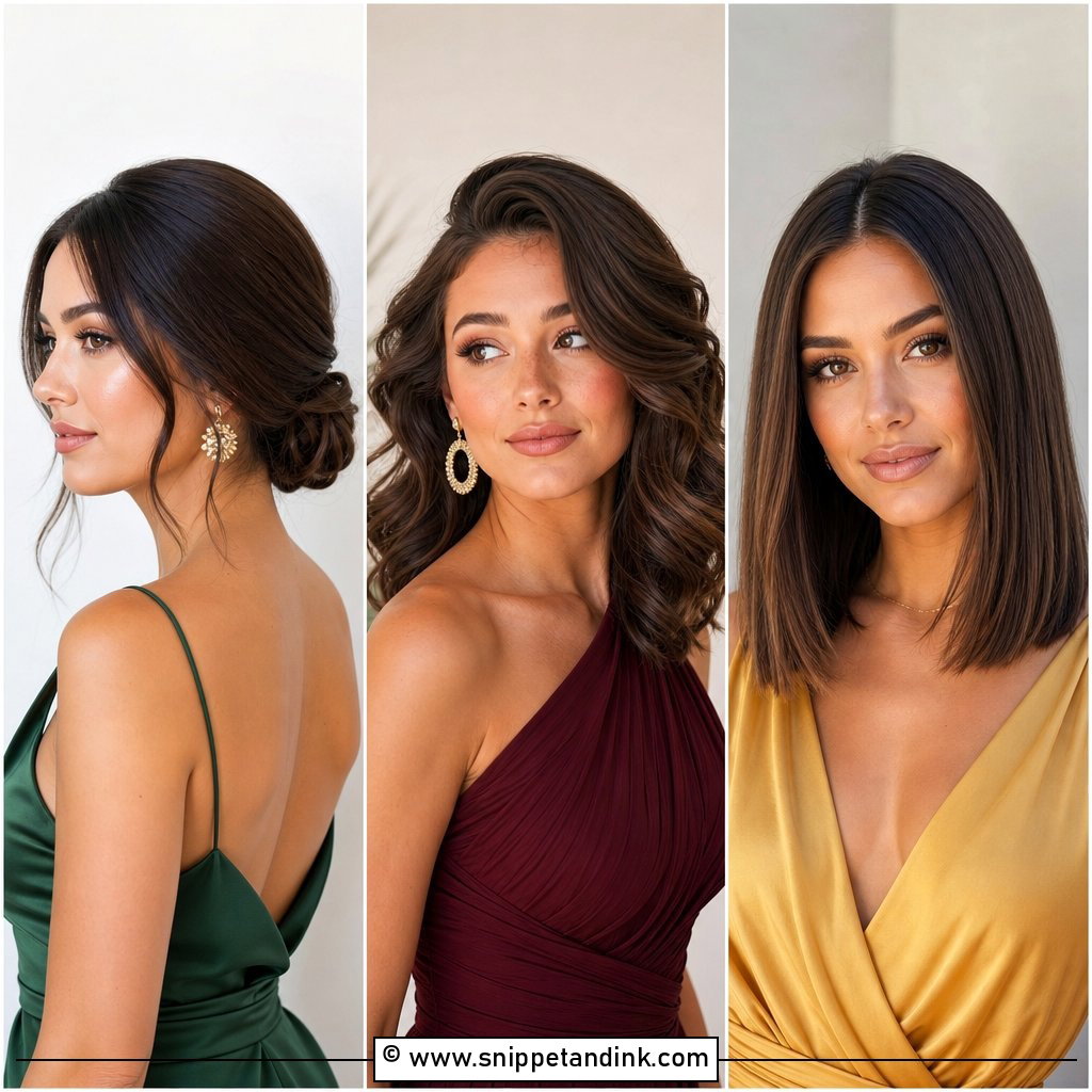 20 Shoulder Length Wedding Guest Hairstyles That Feel Chic