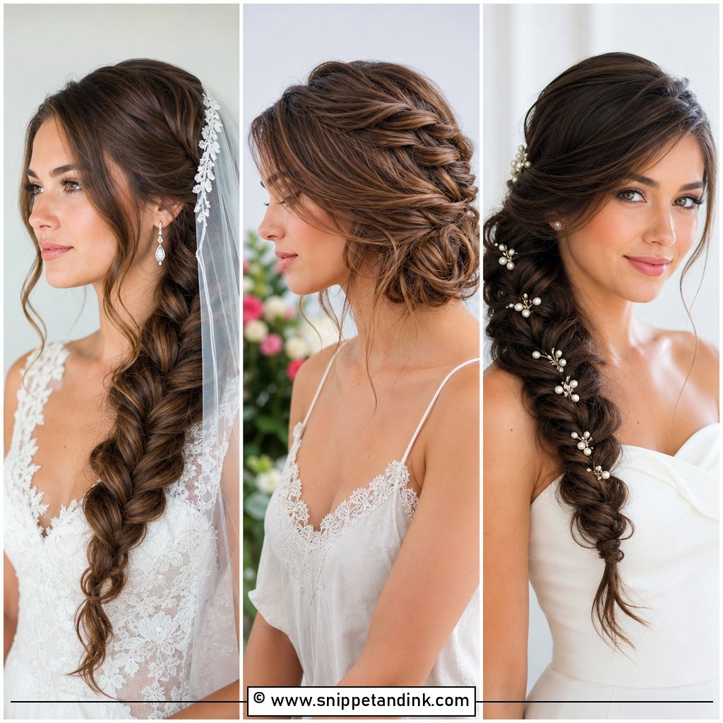 20 Side Braid Wedding Hair Ideas for Effortless Bridal Glam