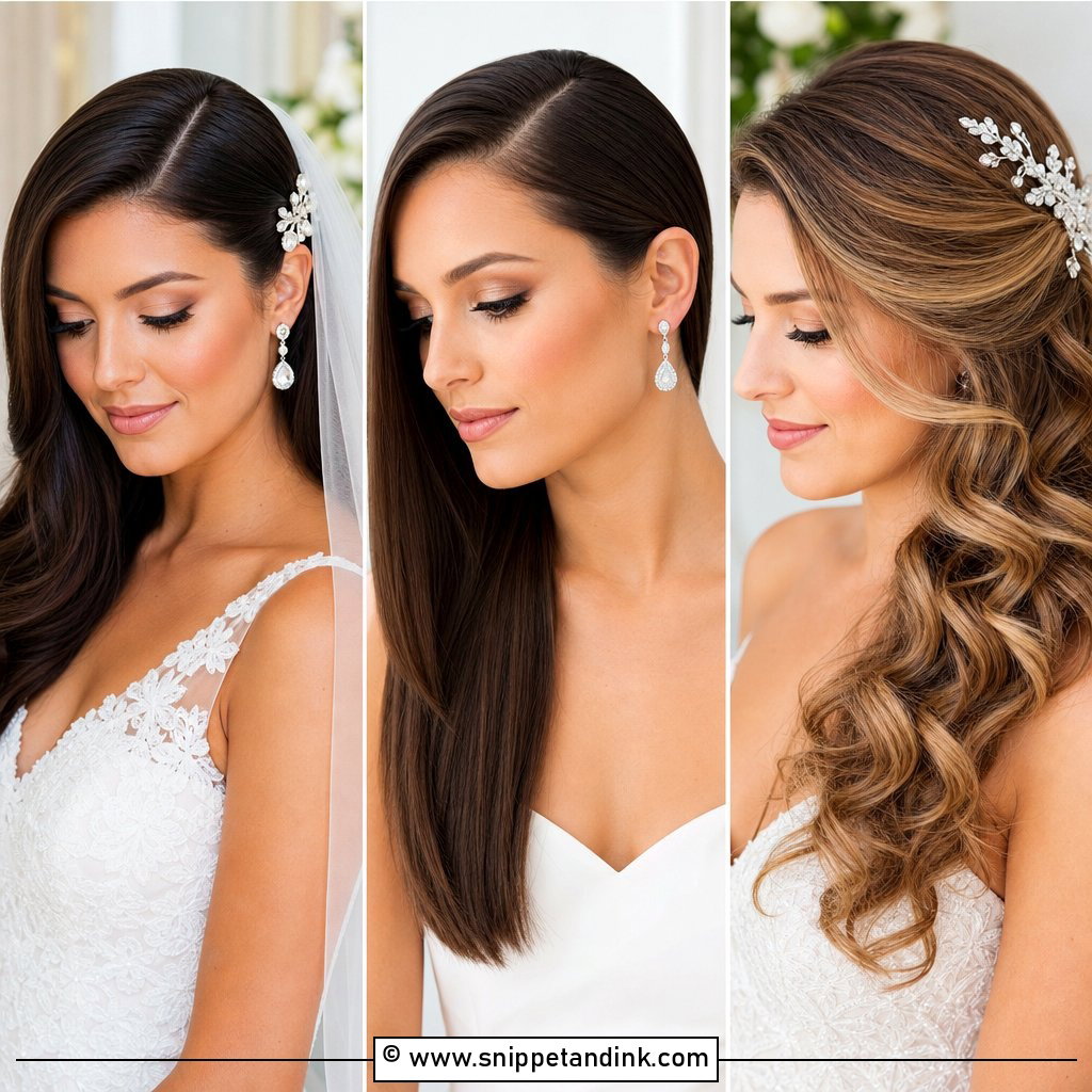 20 Side Pinned Wedding Hair Ideas for Elegant Brides Today