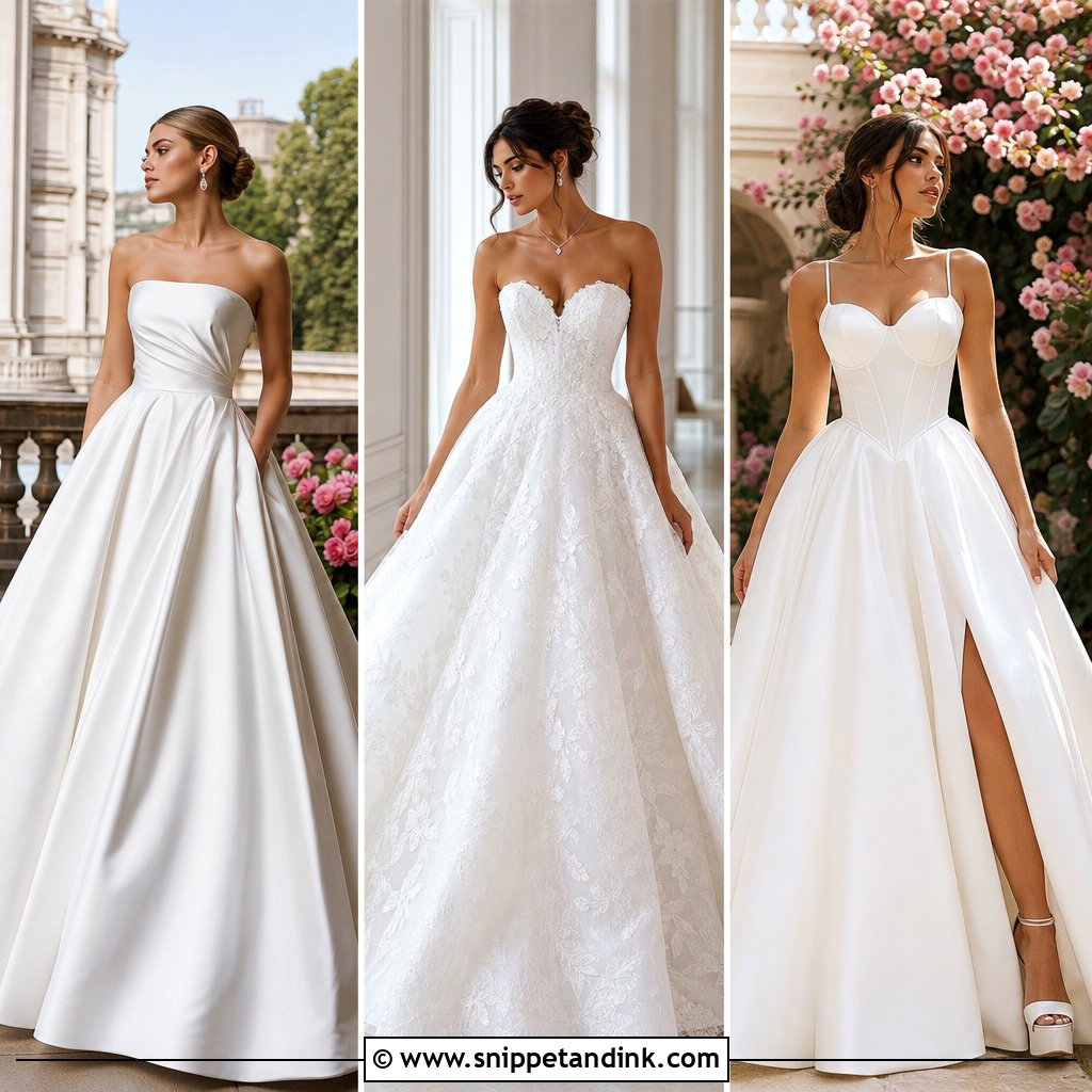 20 Simple Ballgown Wedding Dress Ideas for Timeless Brides