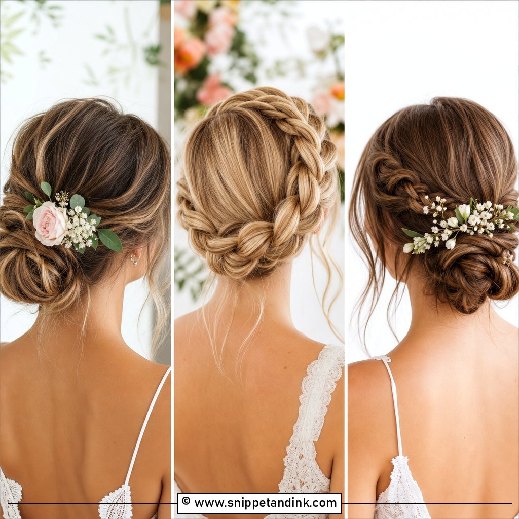 20 Simple Bridal Hairstyles for Effortless Wedding Beauty