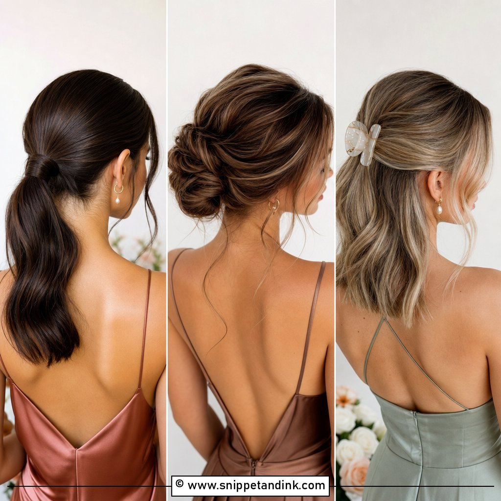 20 Simple Bridesmaid Hair Medium Length Ideas to Love