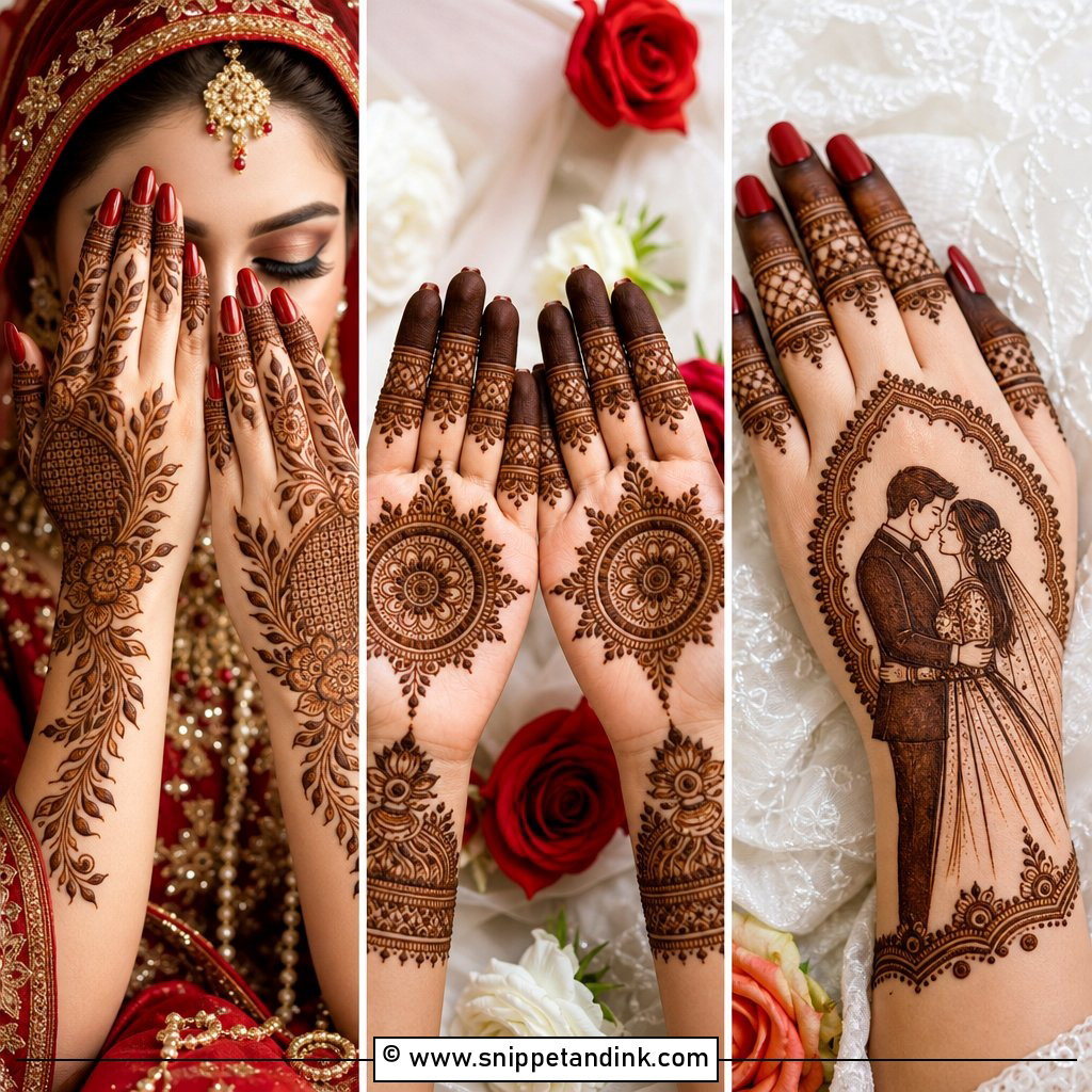 20 Simple Easy Bridal Mehndi Designs for Modern Brides Now