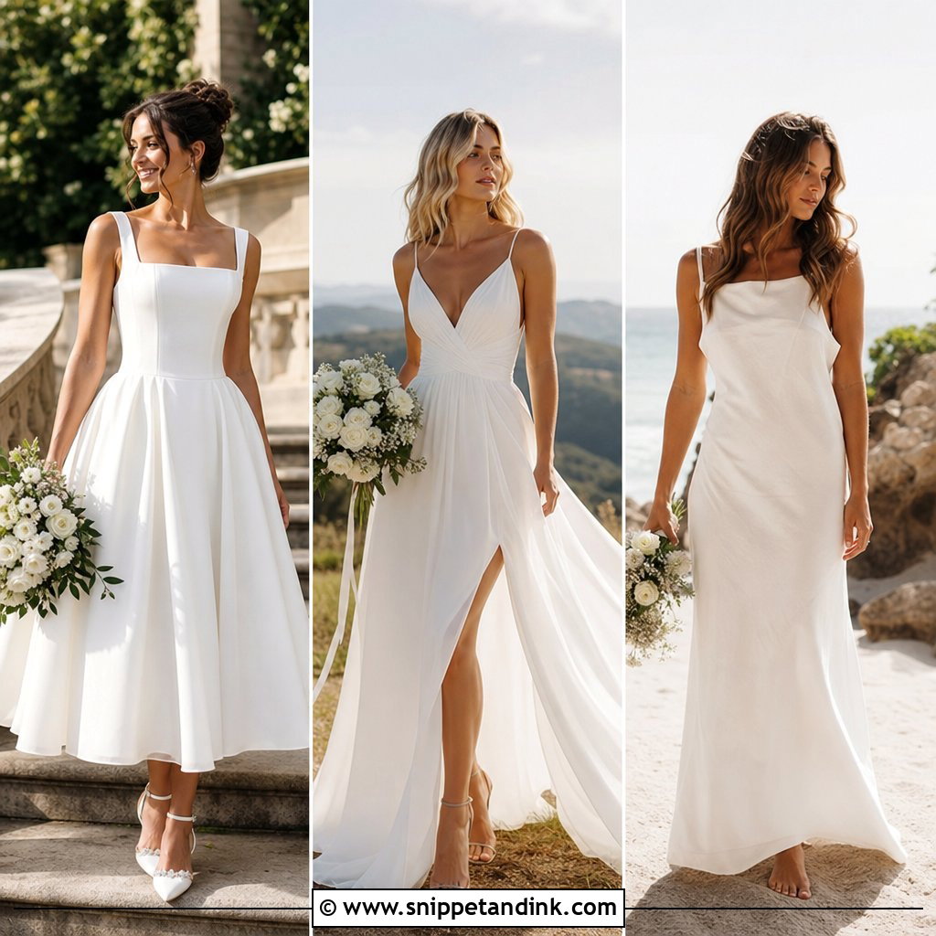 20 Simple Elopement Wedding Dress Ideas for Intimate Ceremonies