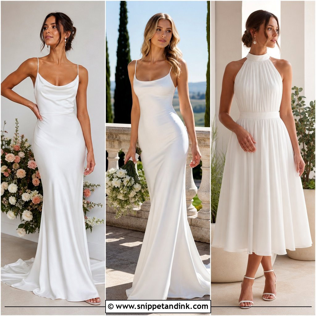 20 Simple Flowy Wedding Dress Ideas for Breezy Romance