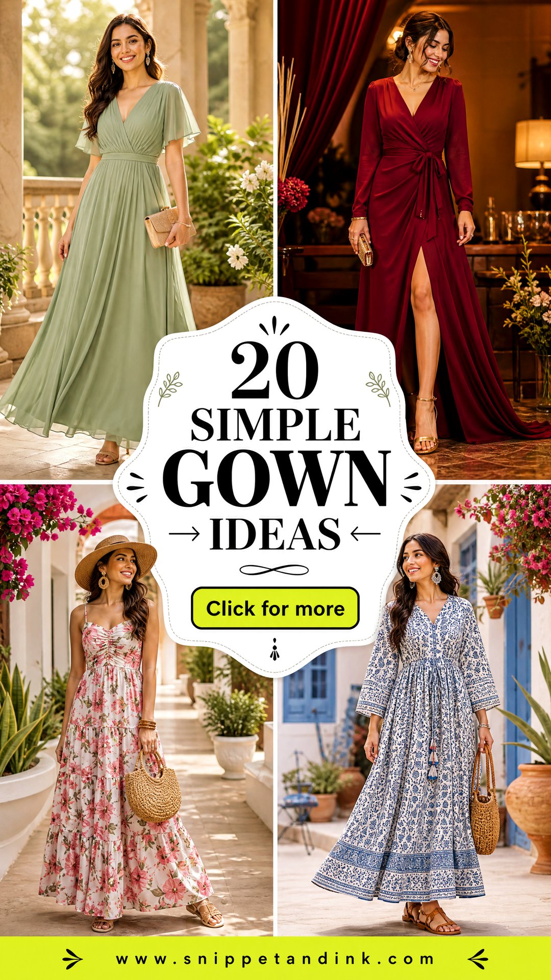 20 Simple Gown Ideas for Effortlessly Elegant Bridal Style - 20 Simple Gown Ideas for Effortlessly Elegant Bridal Style