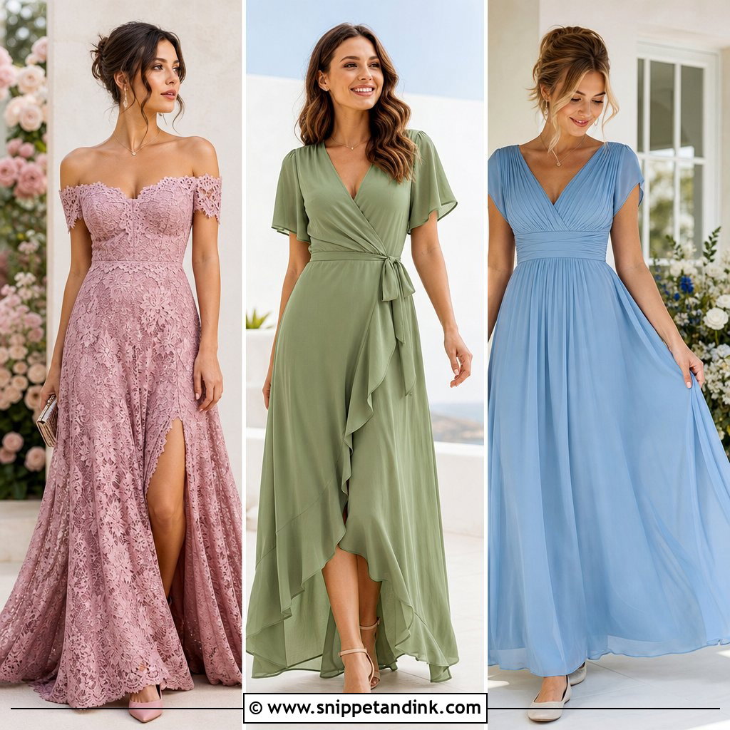 20 Simple Gown Styles for Materials: Creative Looks to Try