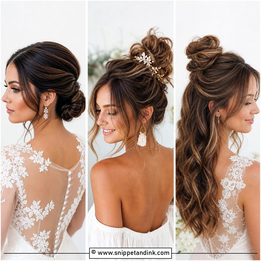 20 Simple Hair for Wedding Ideas Easy Romantic Styles to Try
