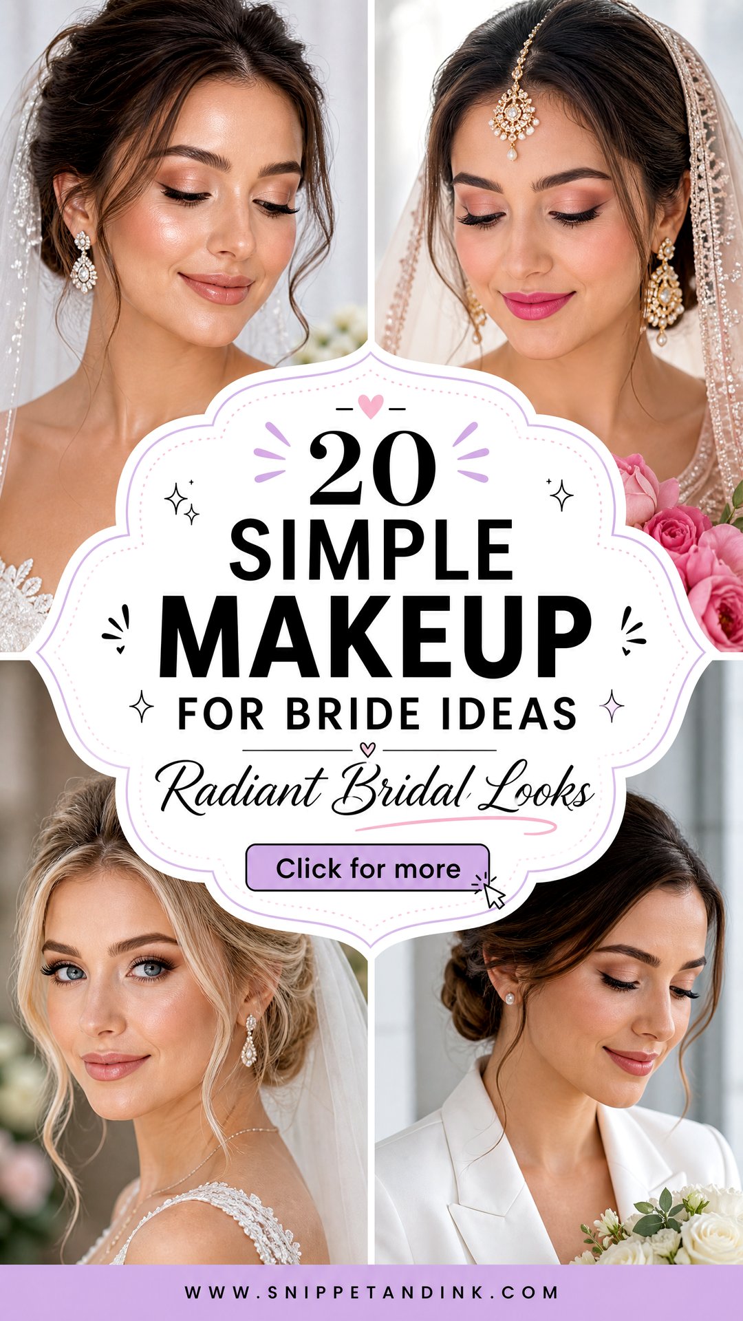 20 Simple Makeup for Bride Ideas Radiant Looks to Love - 20 Simple Makeup for Bride Ideas: Radiant Looks to Love